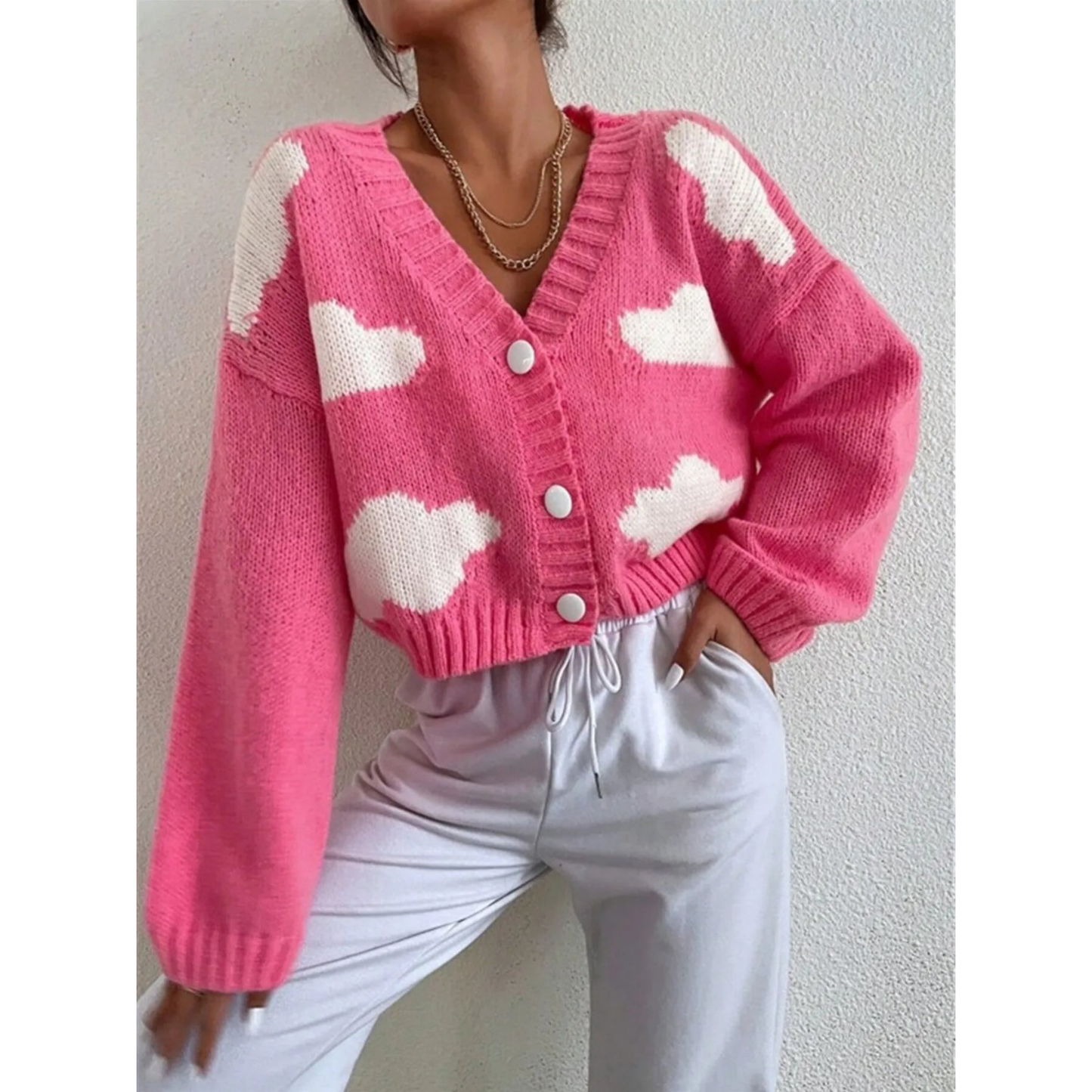 Cloud Nine Cropped Cardigan