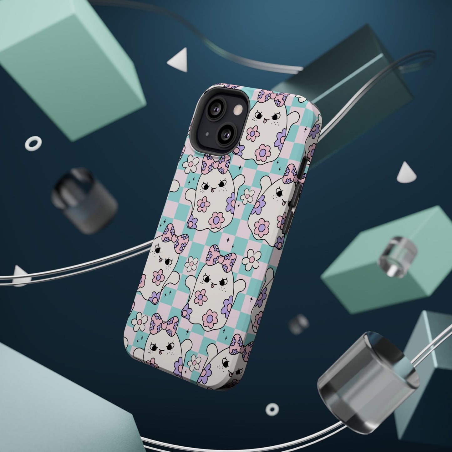 Adorable Ghost Pattern Magnetic Phone Case