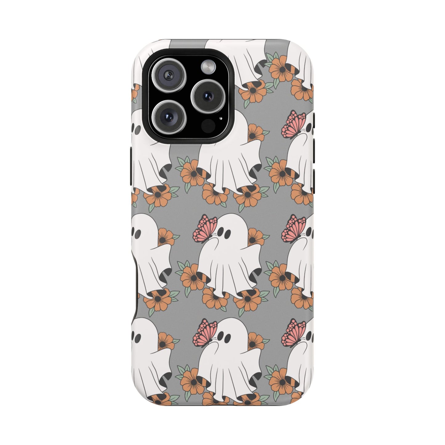 Cute Ghost Floral Phone Case