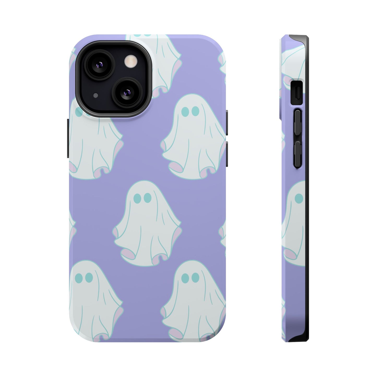 Ghost-Themed Impact-Resistant Phone Case