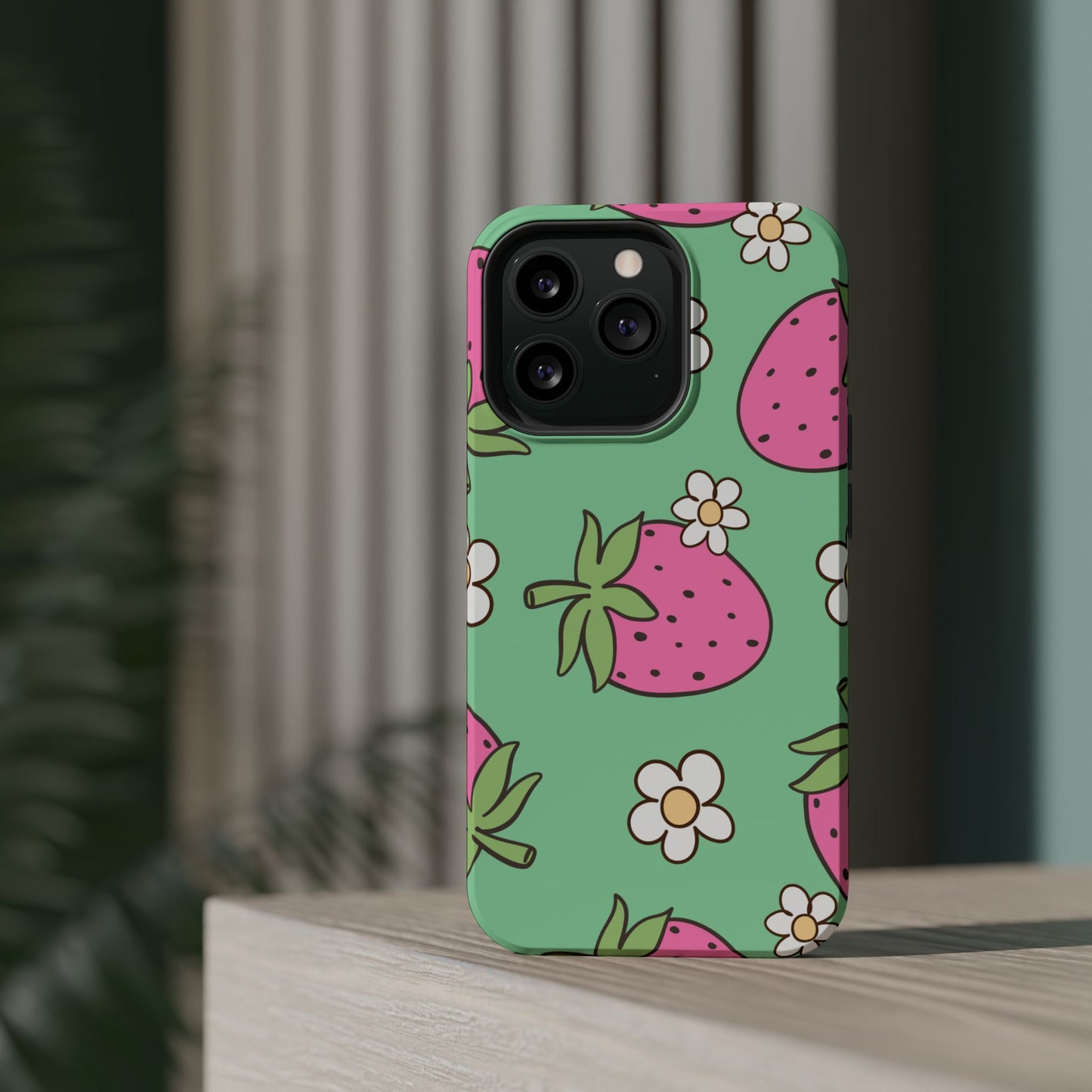 Cute Strawberry Impact-Resistant Phone Case