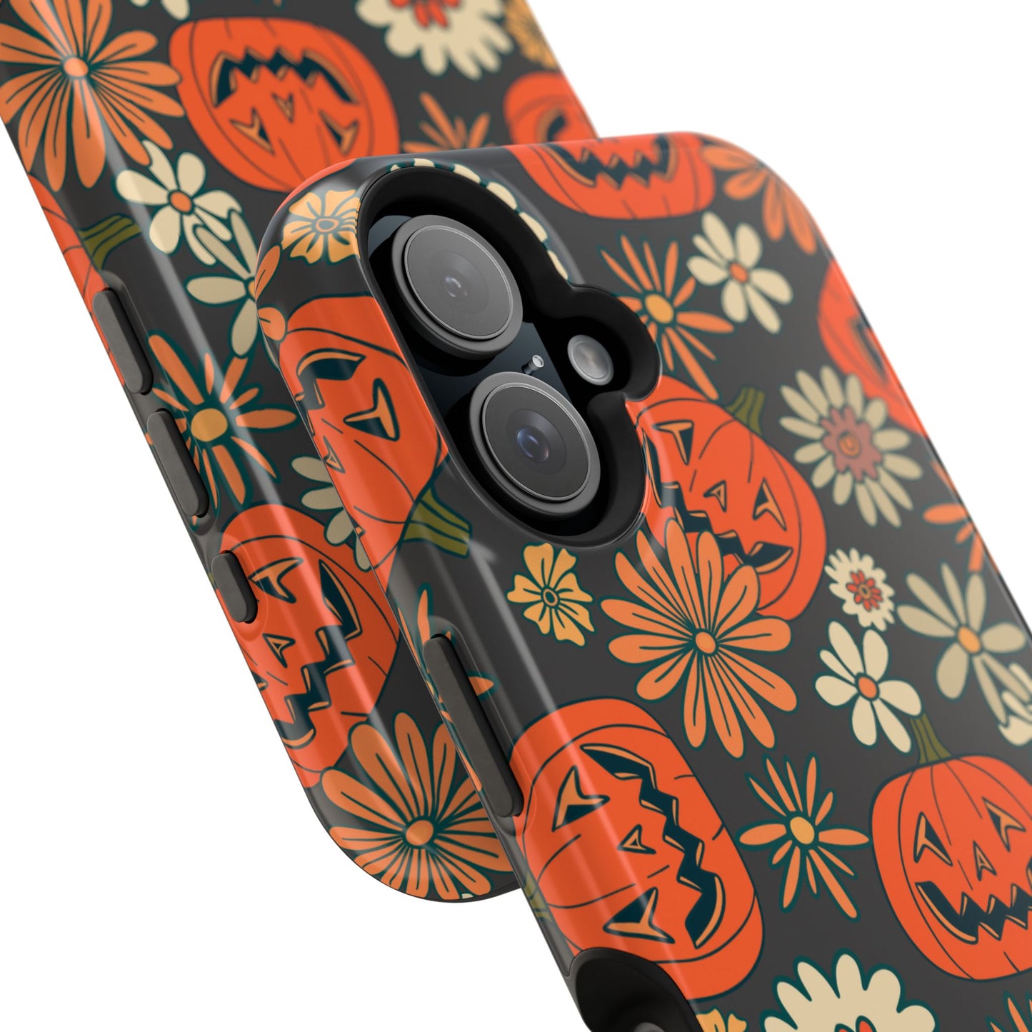 Pumpkin Floral iPhone Case