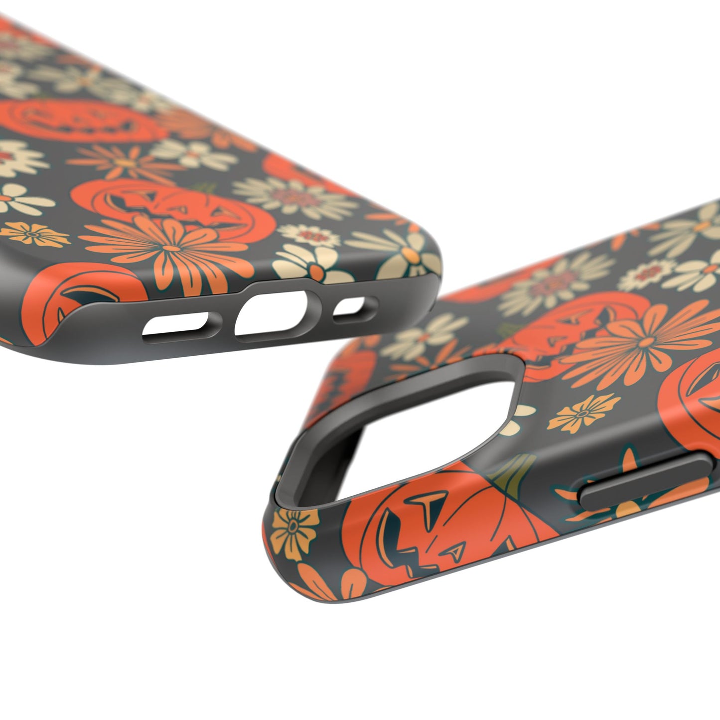 Pumpkin Floral iPhone Case