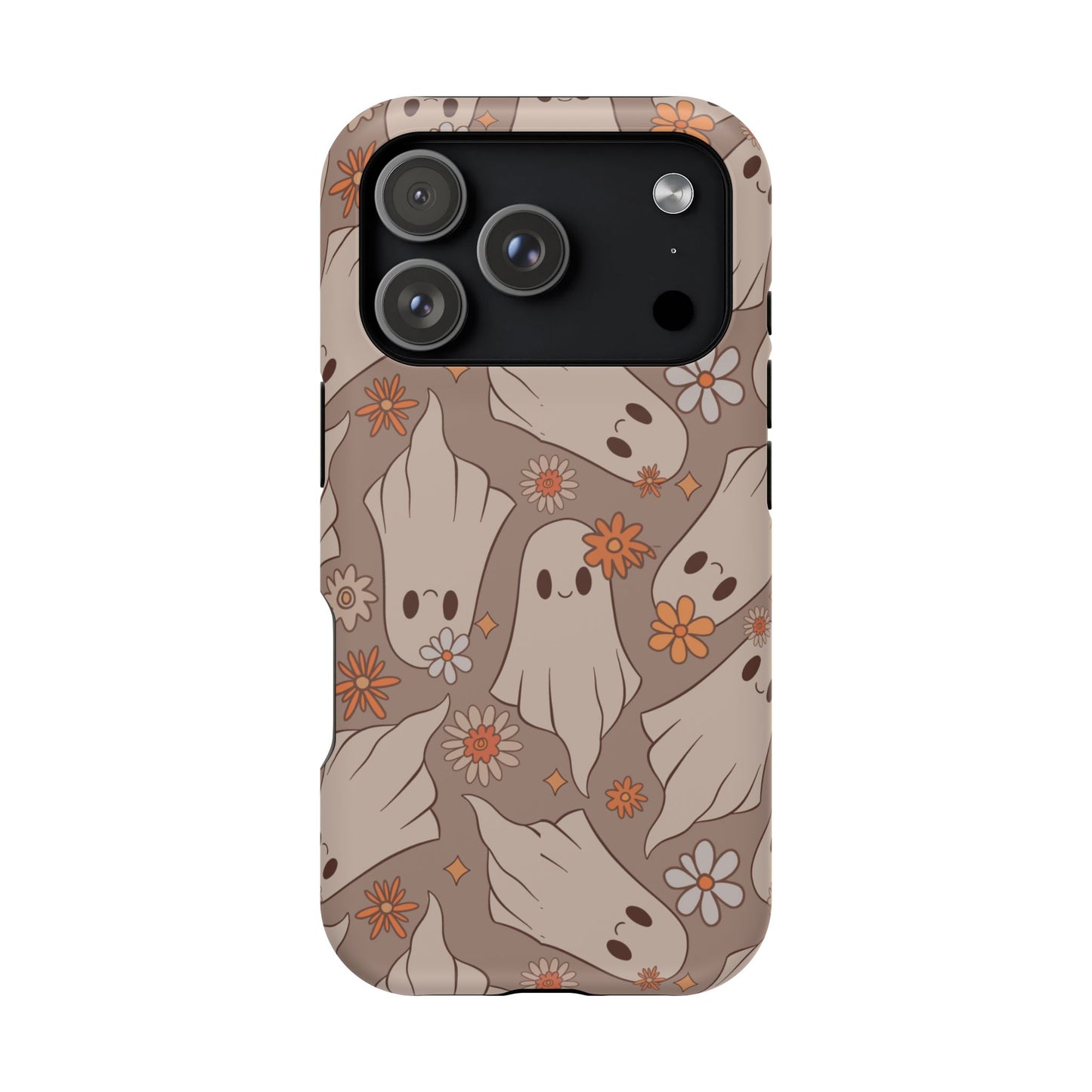 Ghostly Floral Magnetic Phone Cases