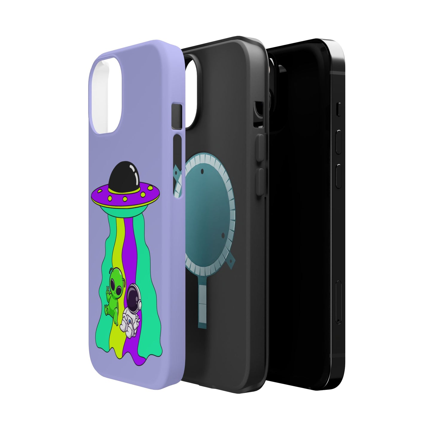 Alien and Astronaut Phone Case