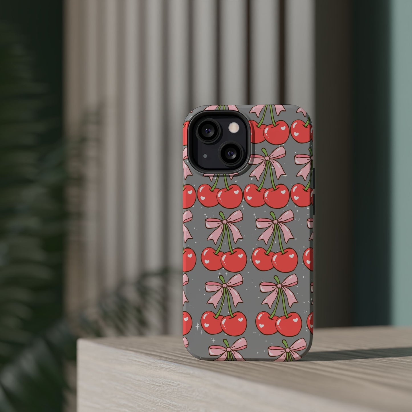 Cherry Bow Magnetic Phone Case