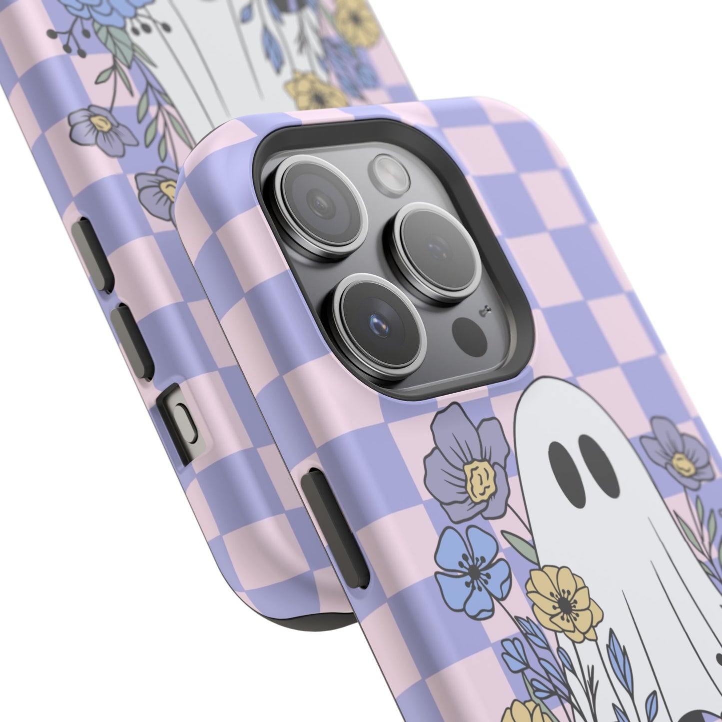 Cute Ghost Floral Phone Case