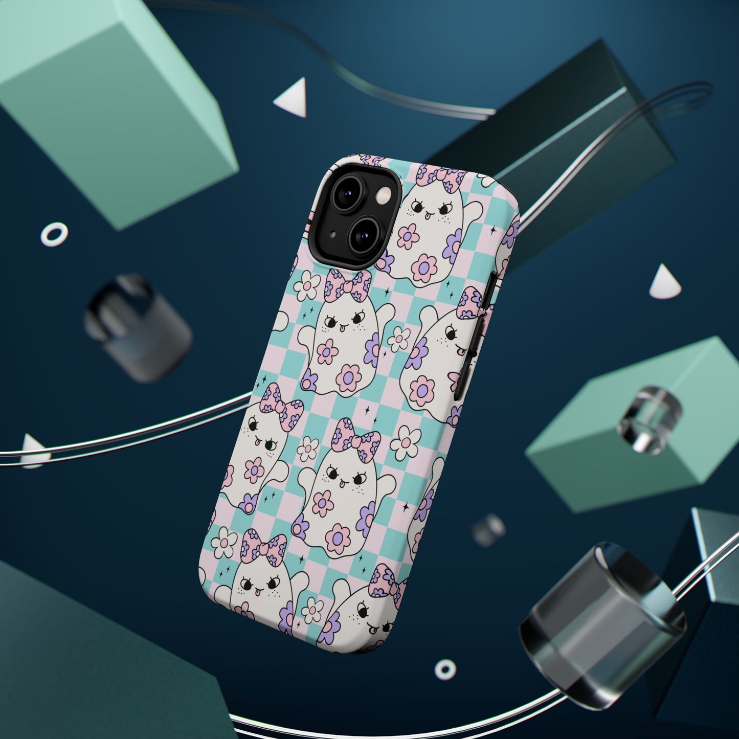 Adorable Ghost Pattern Magnetic Phone Case
