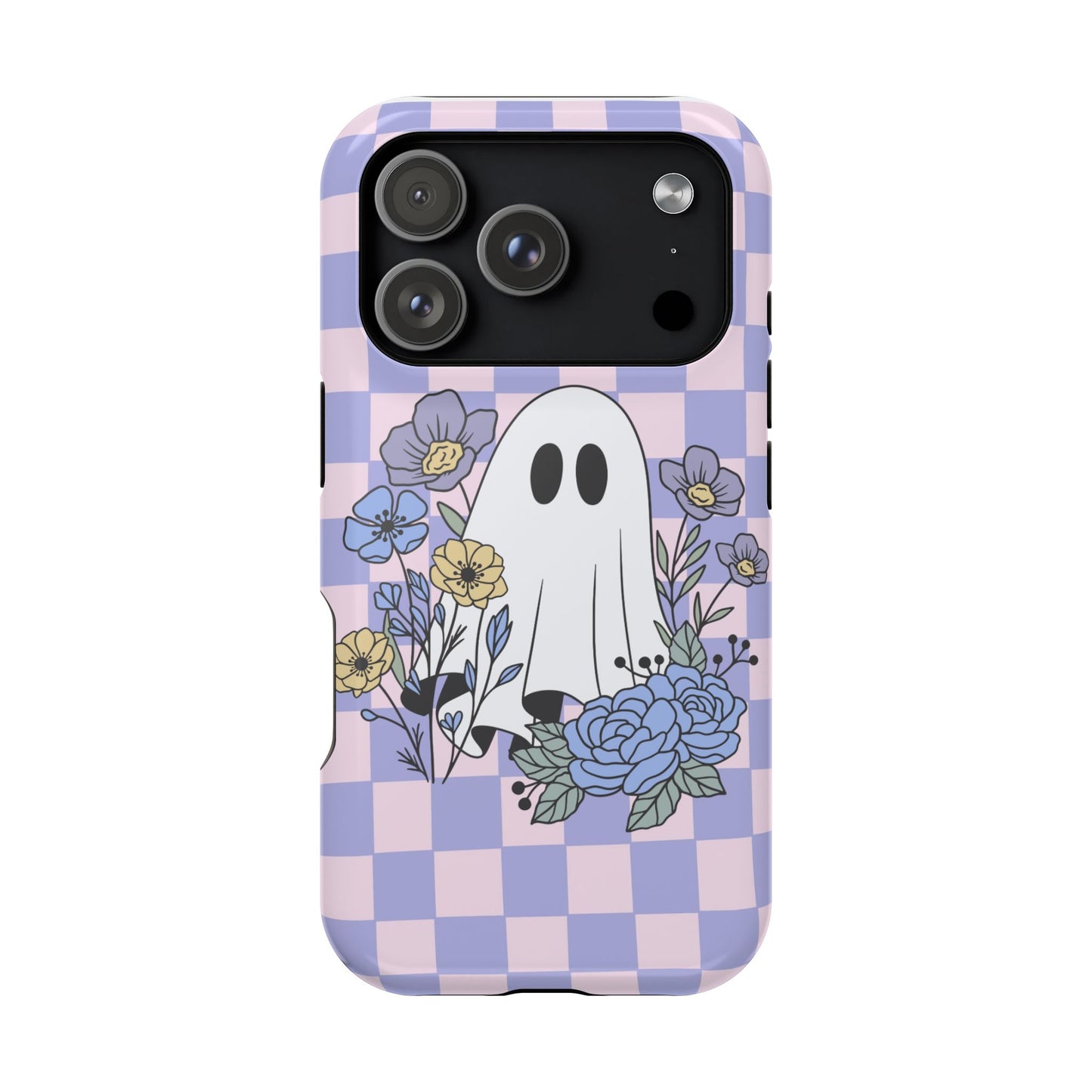 Cute Ghost Floral Phone Case