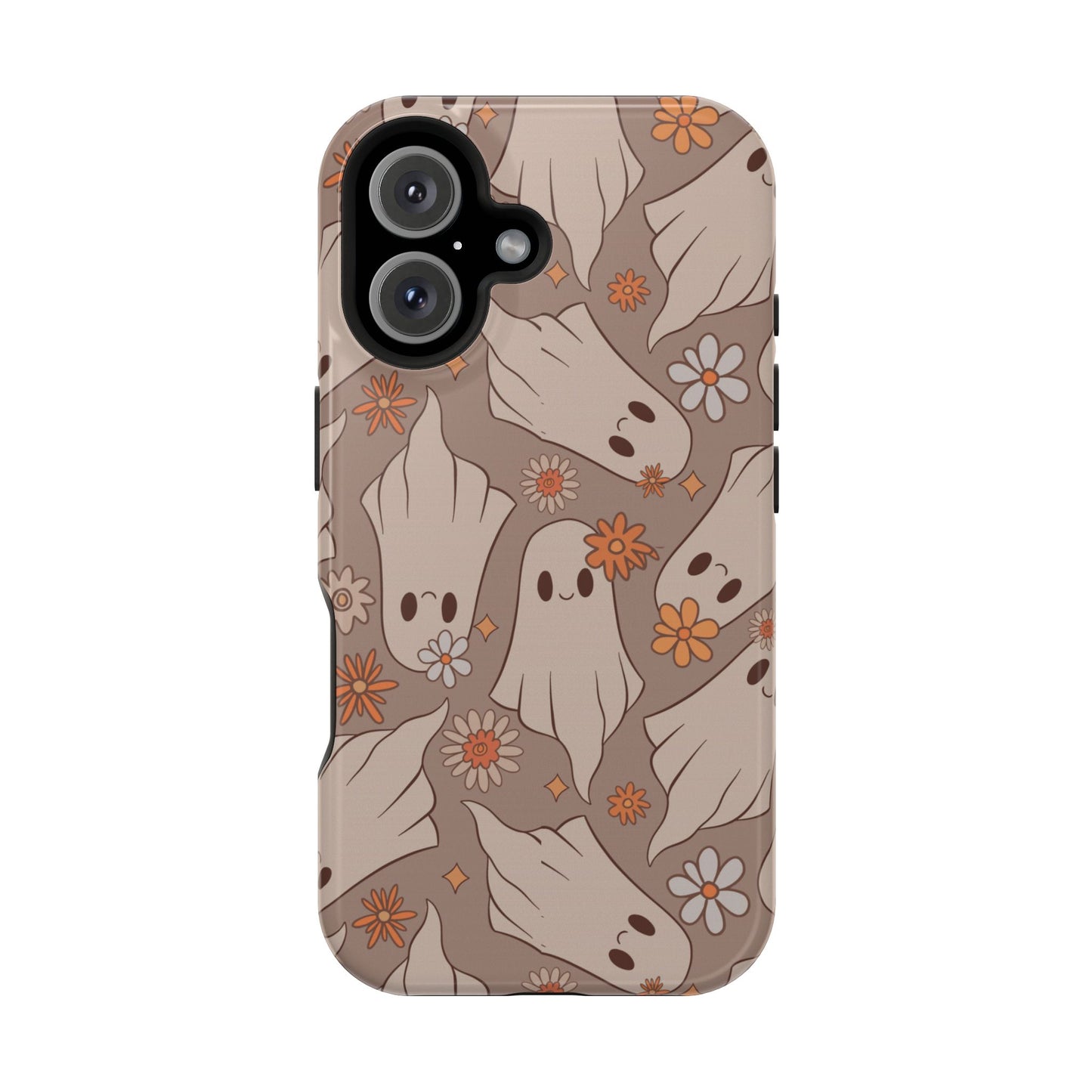 Ghostly Floral Magnetic Phone Cases