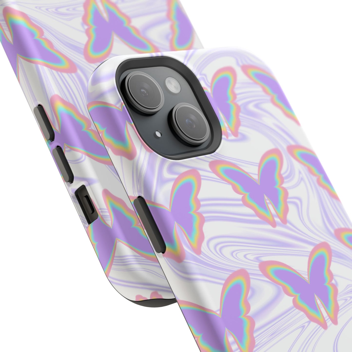 Colorful Butterfly Magnetic Phone Case
