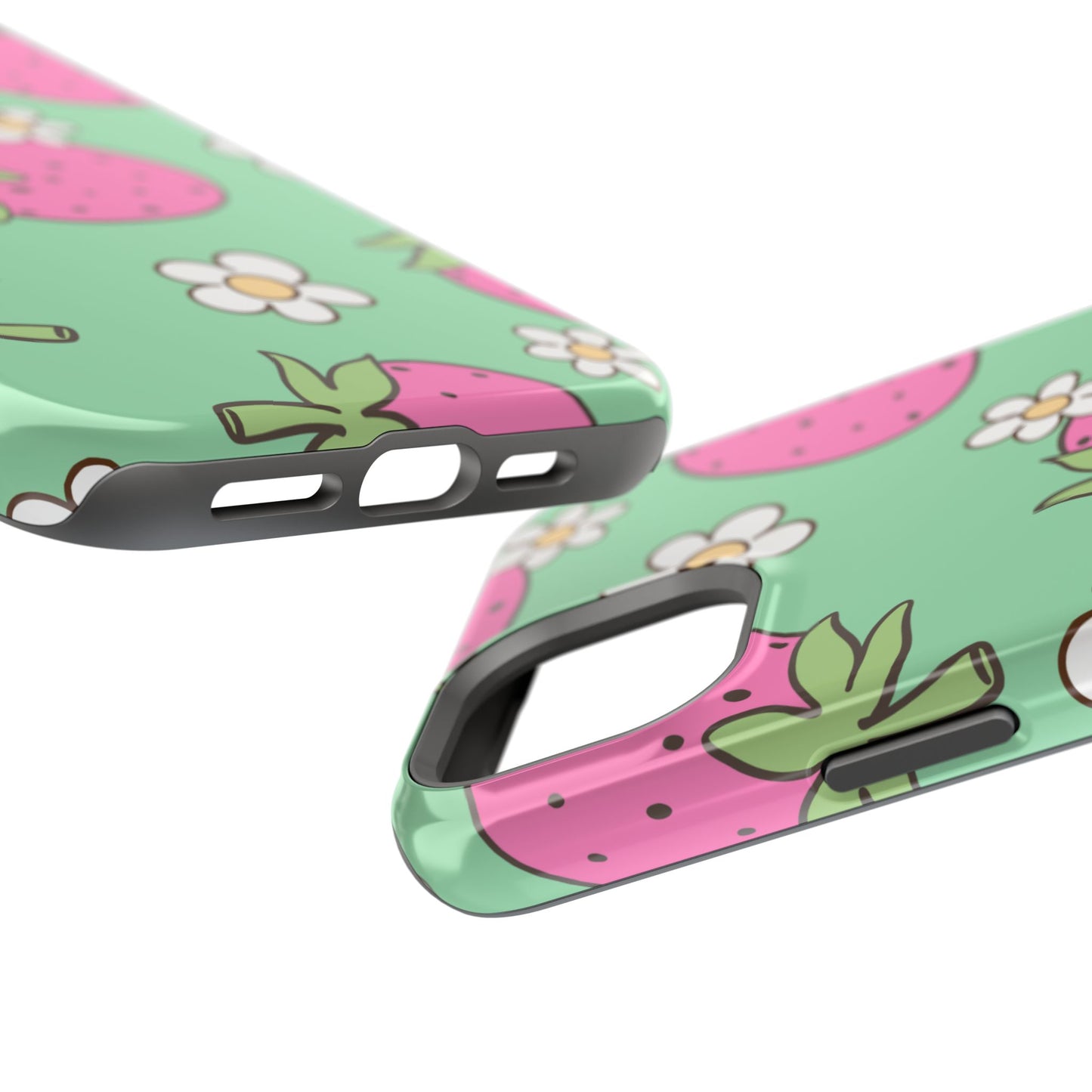 Cute Strawberry Impact-Resistant Phone Case