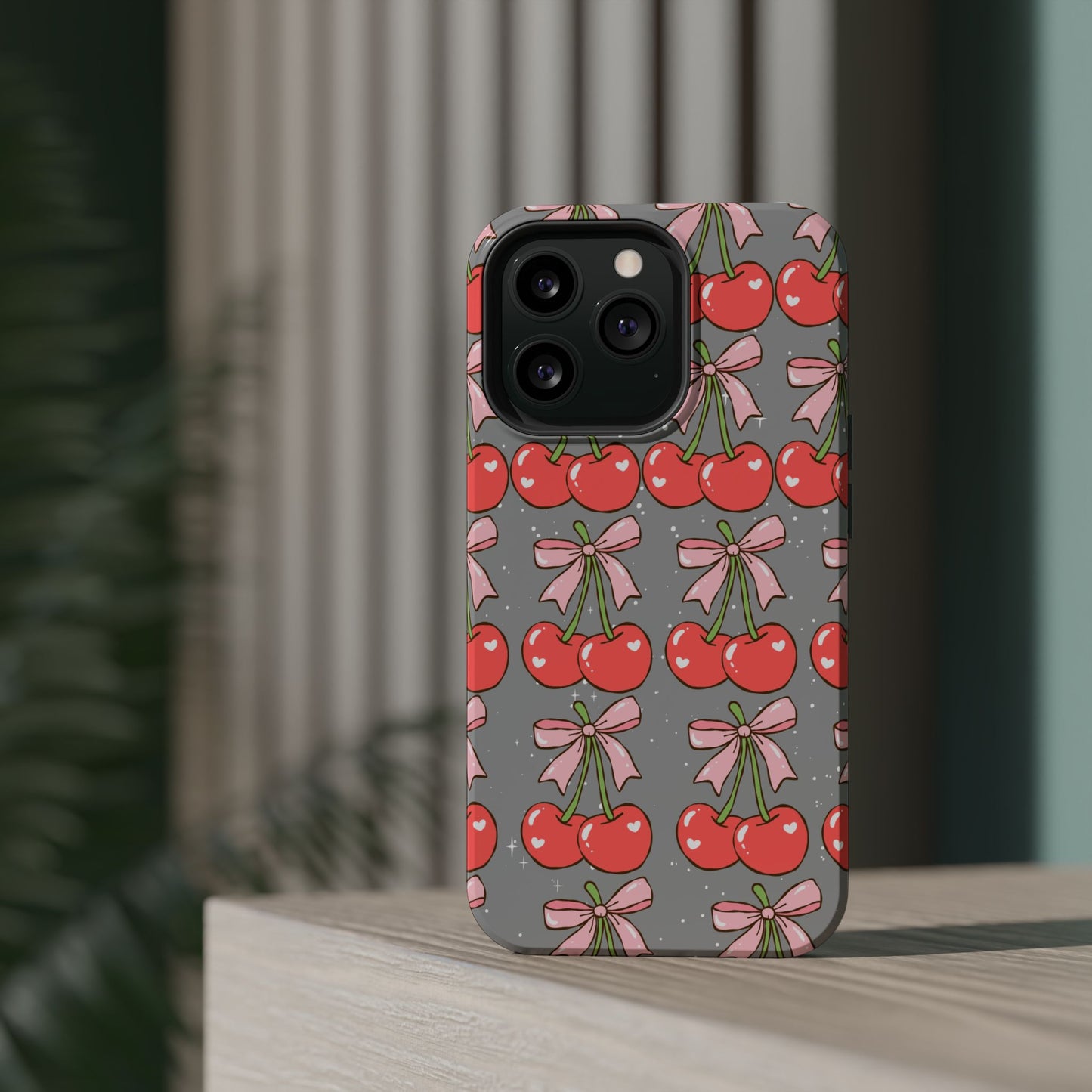 Cherry Bow Magnetic Phone Case