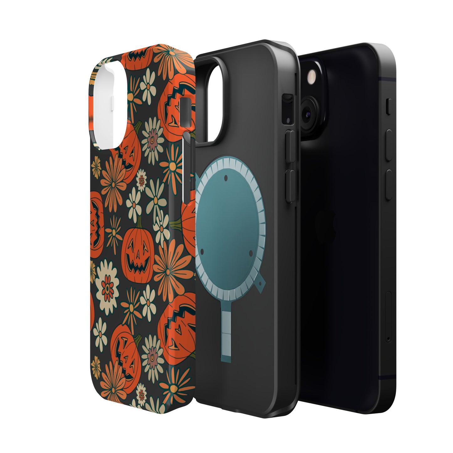 Pumpkin Floral iPhone Case