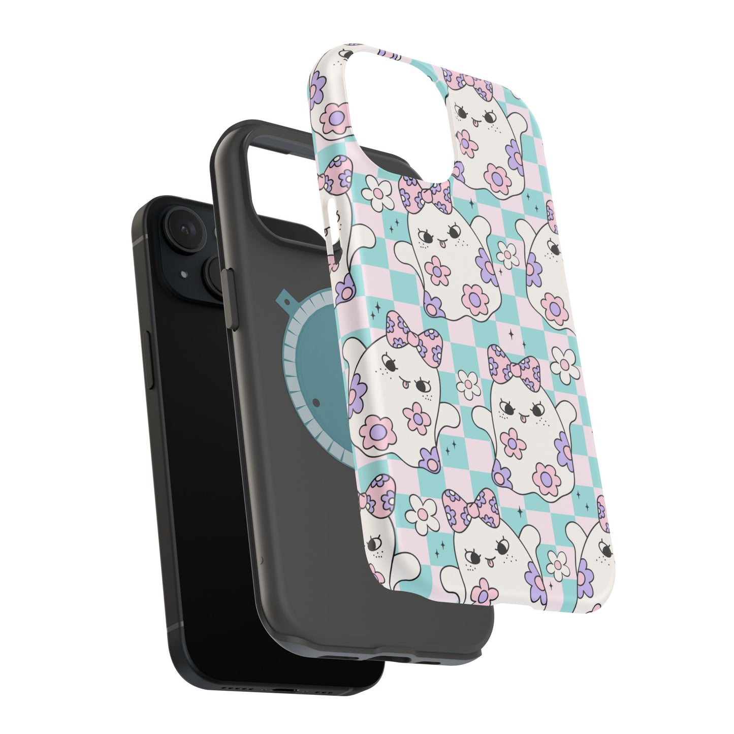 Adorable Ghost Pattern Magnetic Phone Case