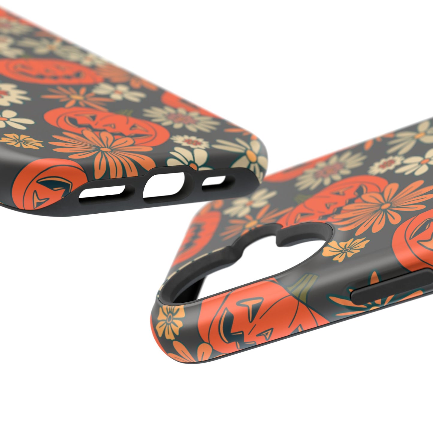 Pumpkin Floral iPhone Case