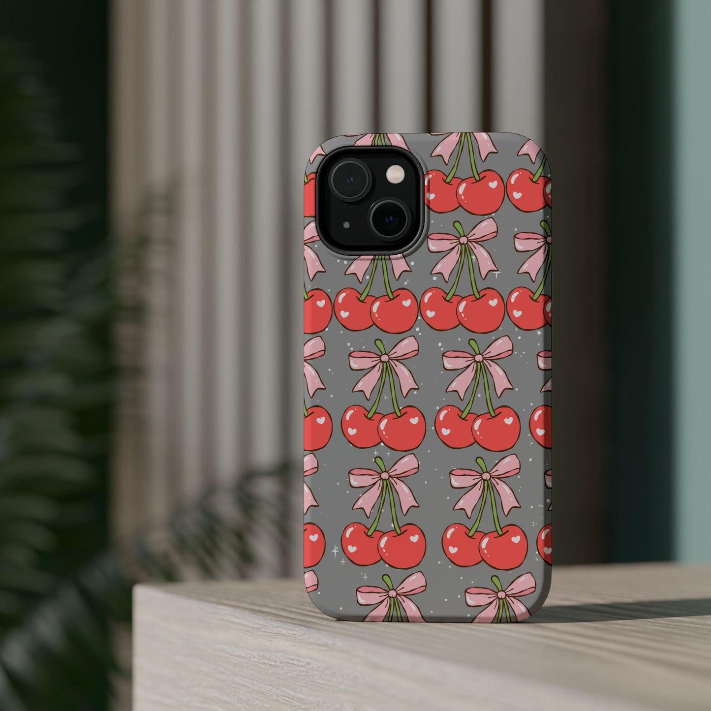 Cherry Bow Magnetic Phone Case