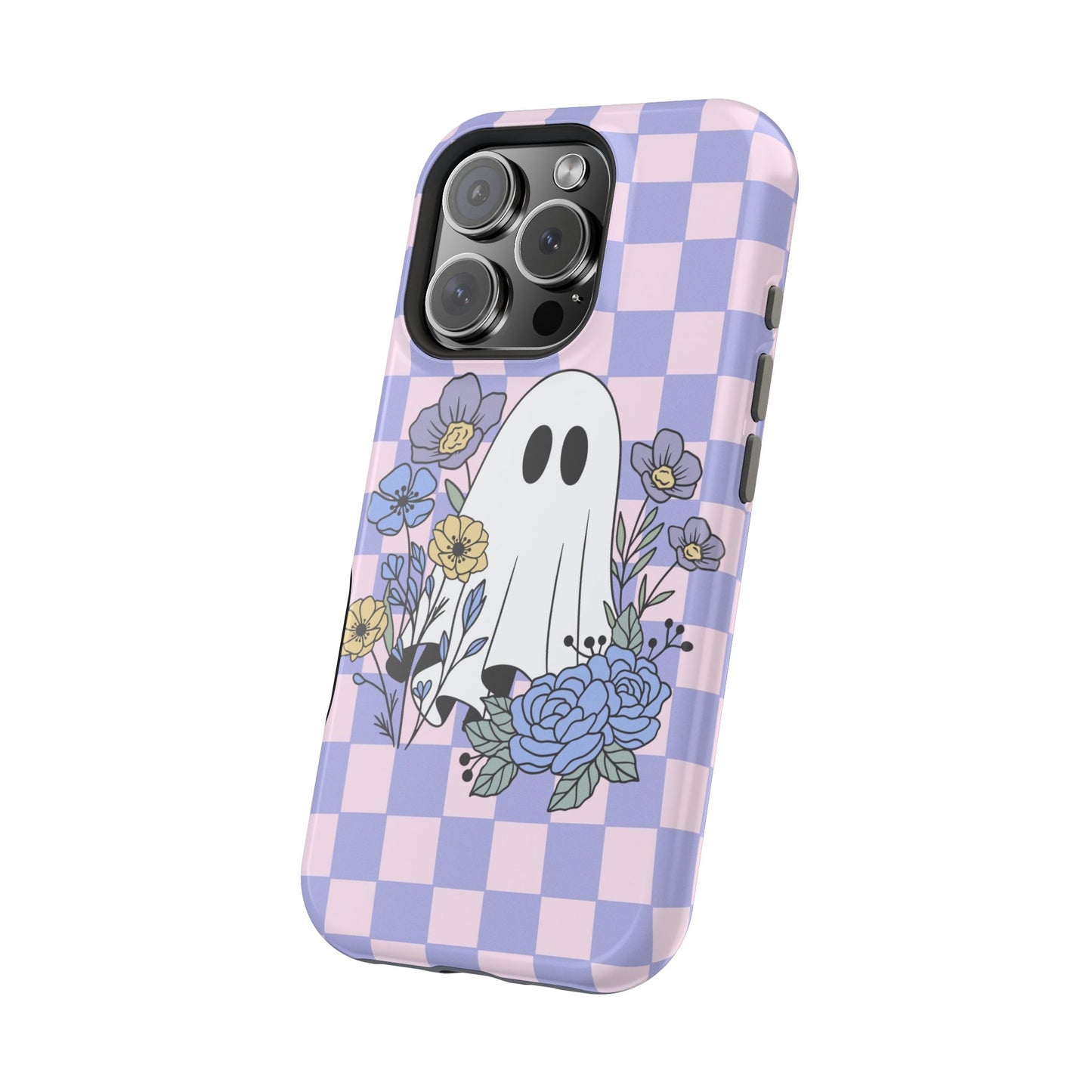 Cute Ghost Floral Phone Case