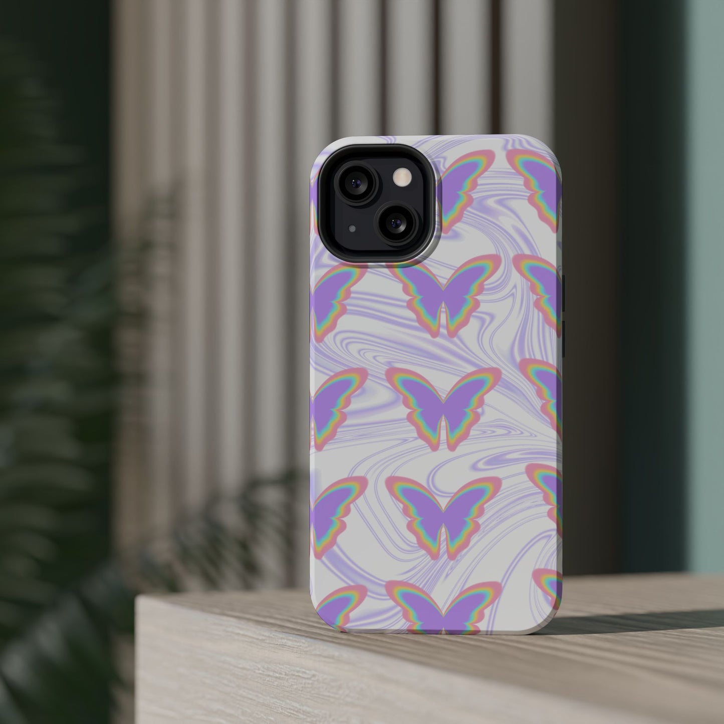Colorful Butterfly Magnetic Phone Case