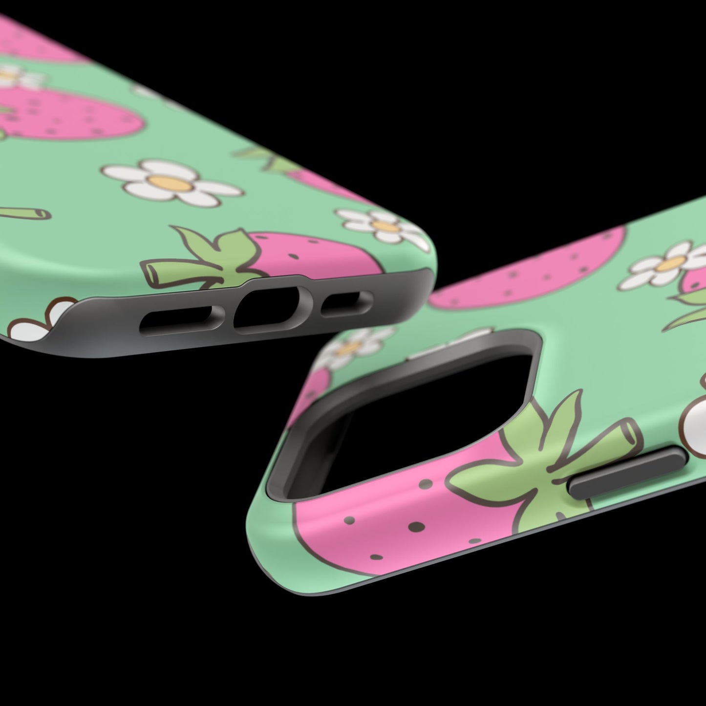 Cute Strawberry Impact-Resistant Phone Case
