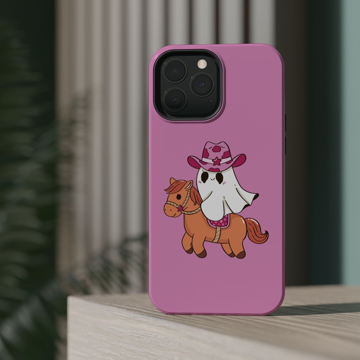 Playful Ghost Cowboy Phone Case
