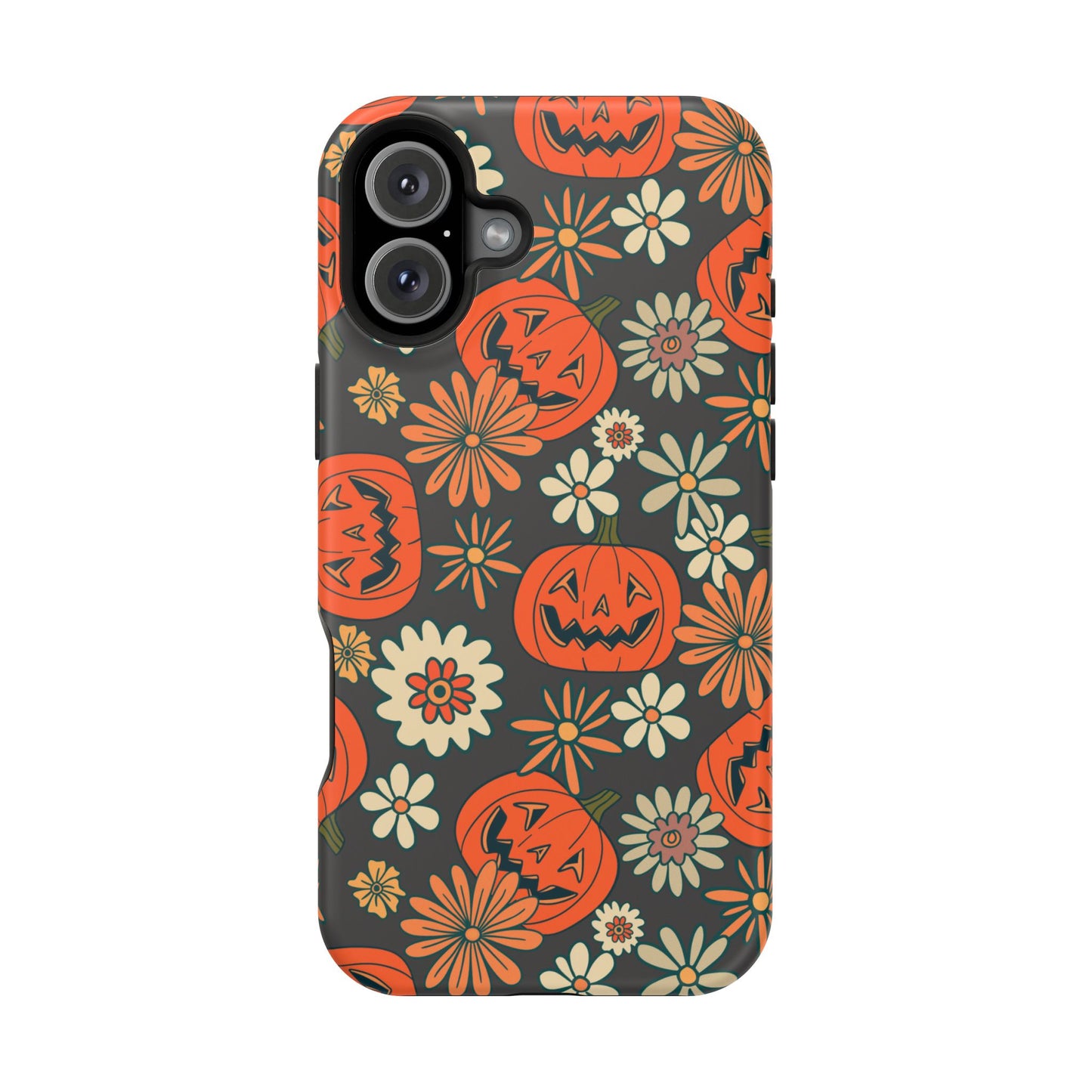 Pumpkin Floral iPhone Case