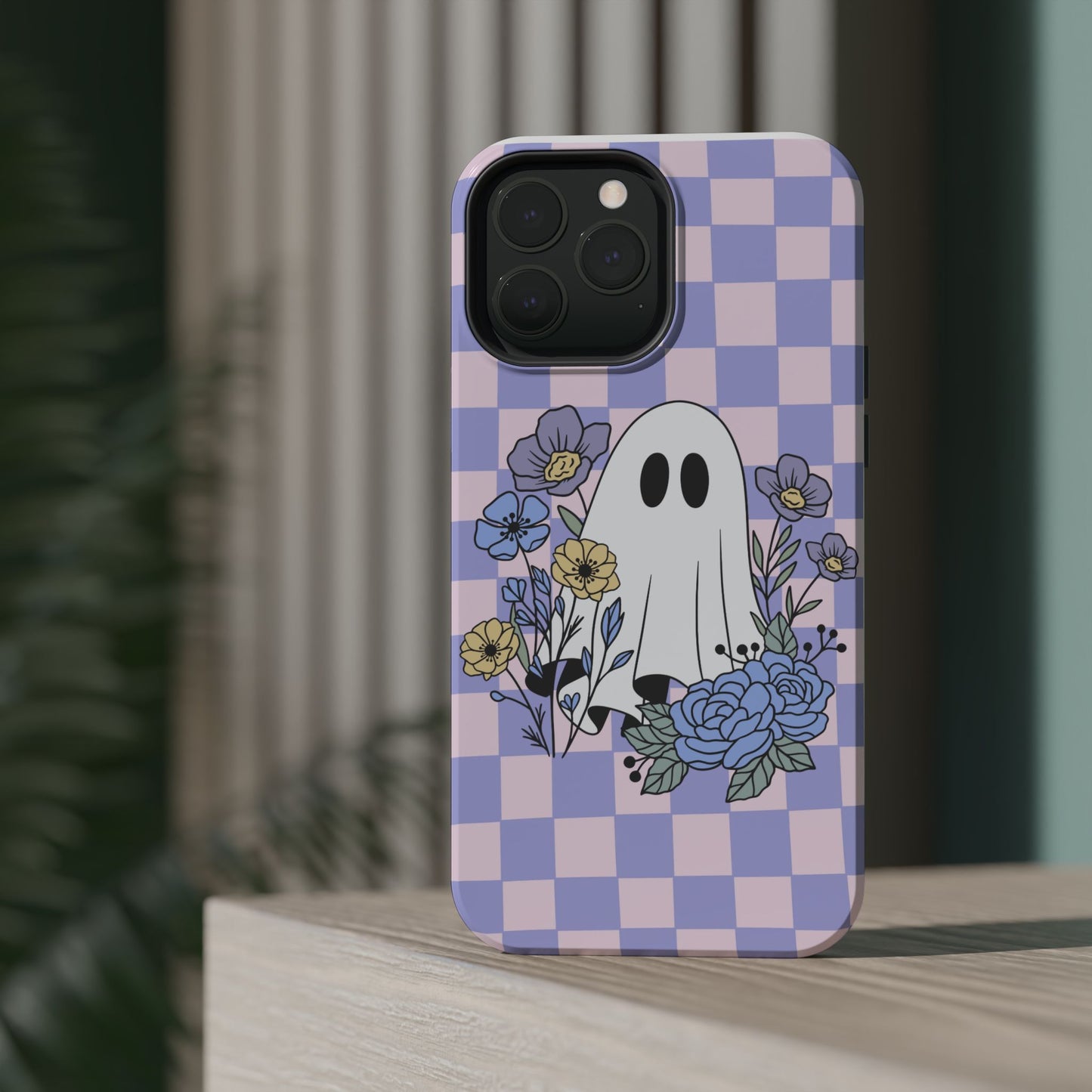 Cute Ghost Floral Phone Case