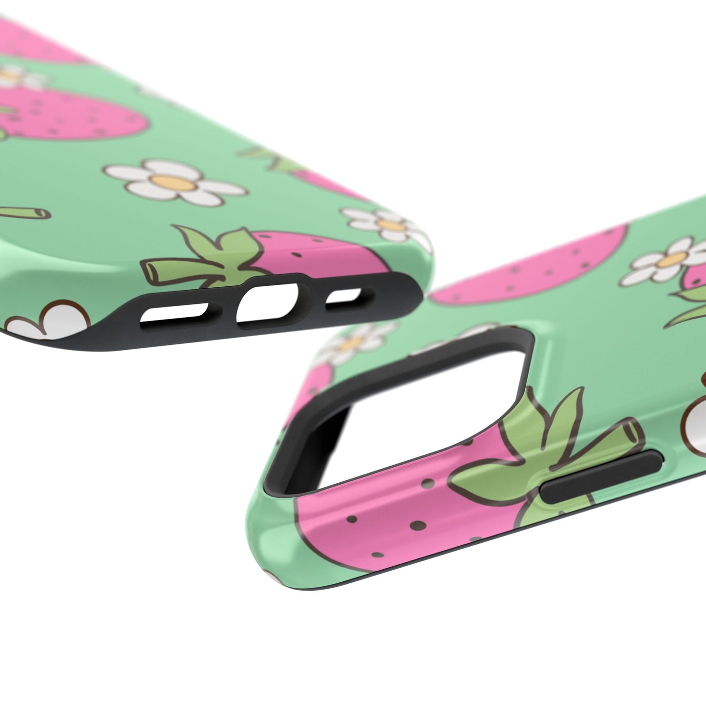 Cute Strawberry Impact-Resistant Phone Case