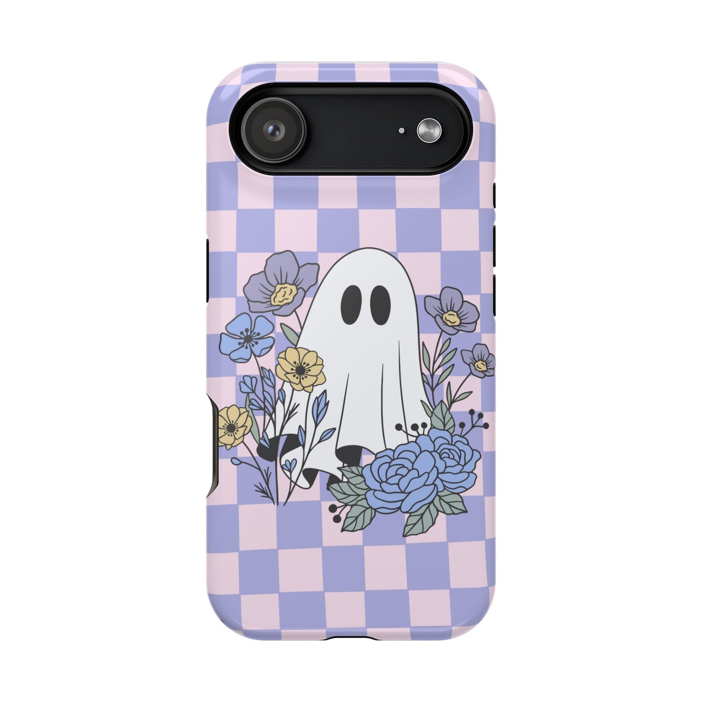 Cute Ghost Floral Phone Case