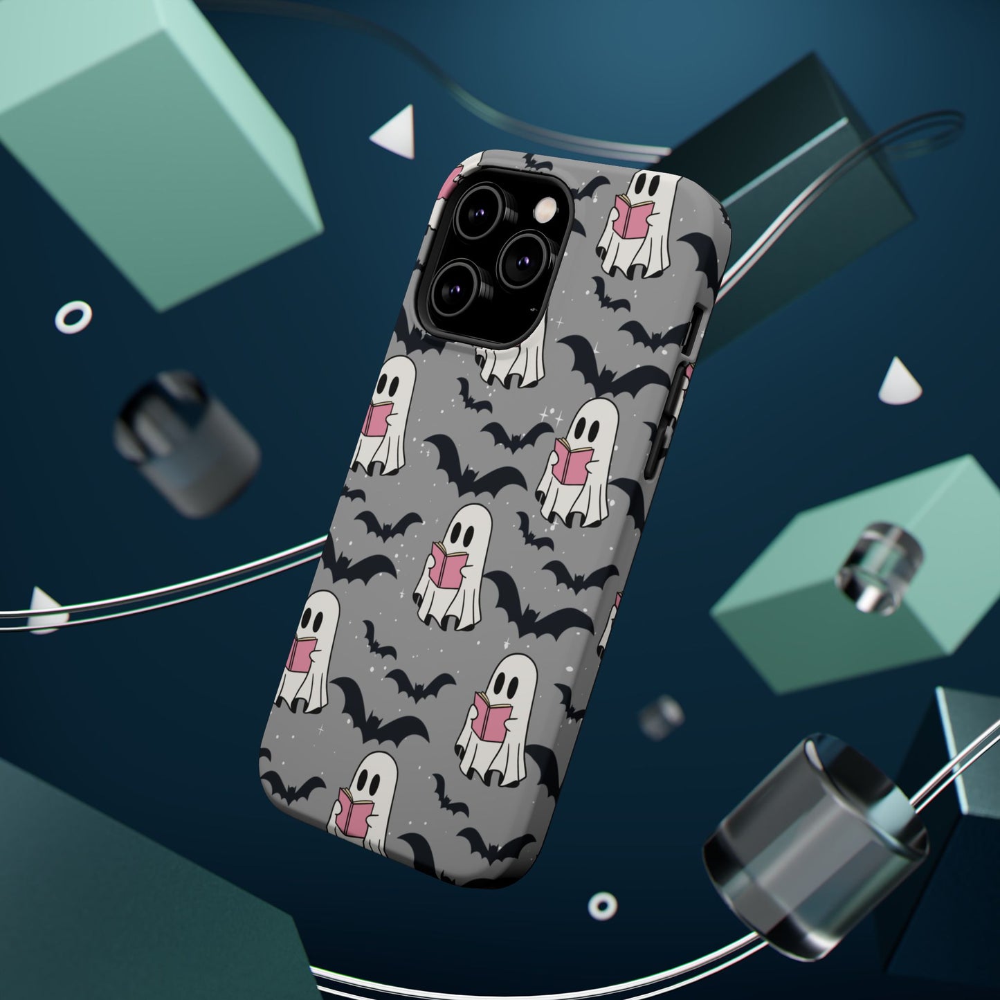 Ghostly Bat Phone Cases