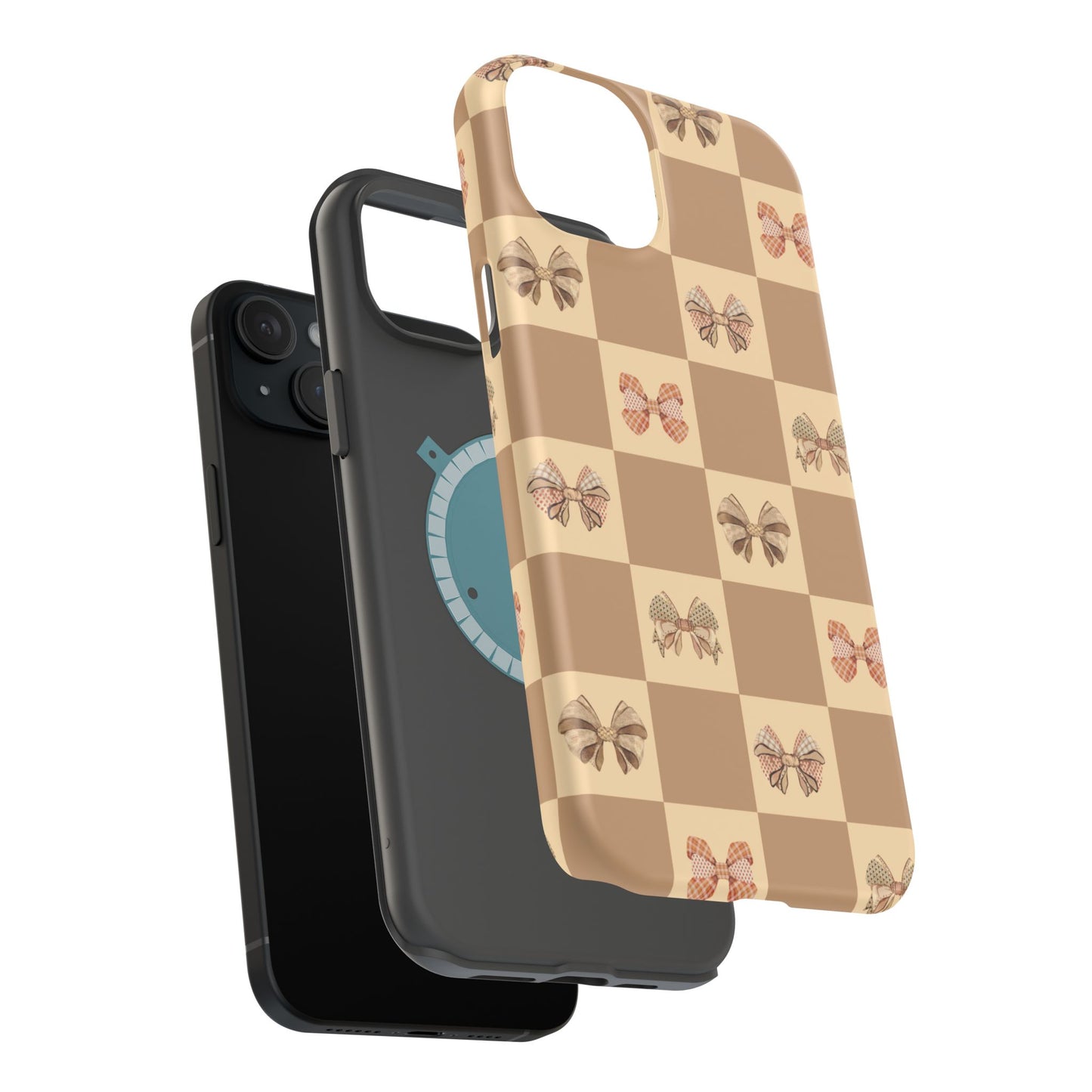 Charming Bow Pattern Phone Case