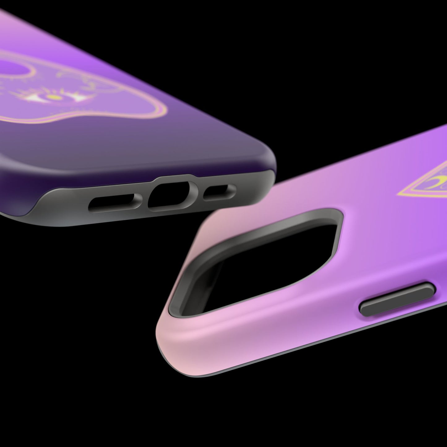 Purple Gradient with Planchette and Celestial Design