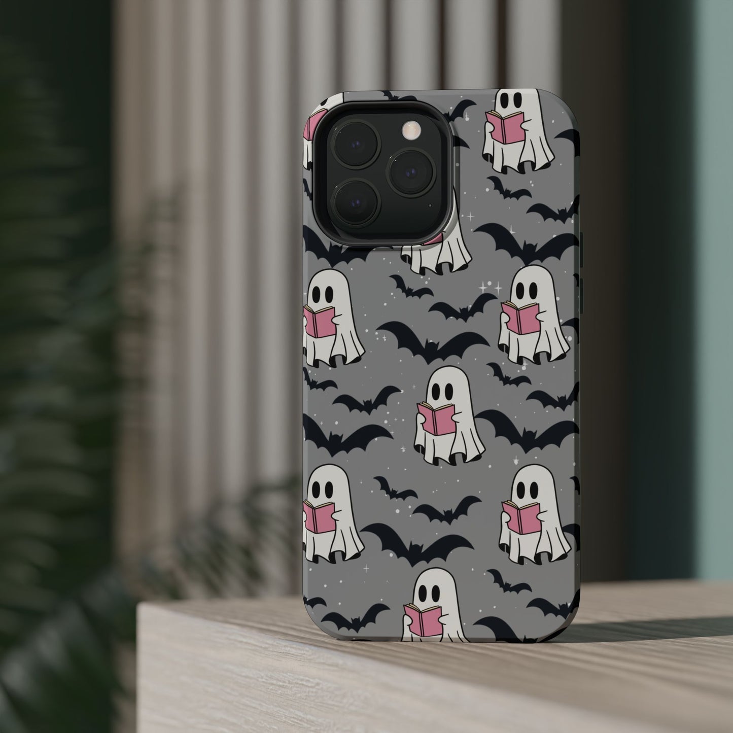Ghostly Bat Phone Cases