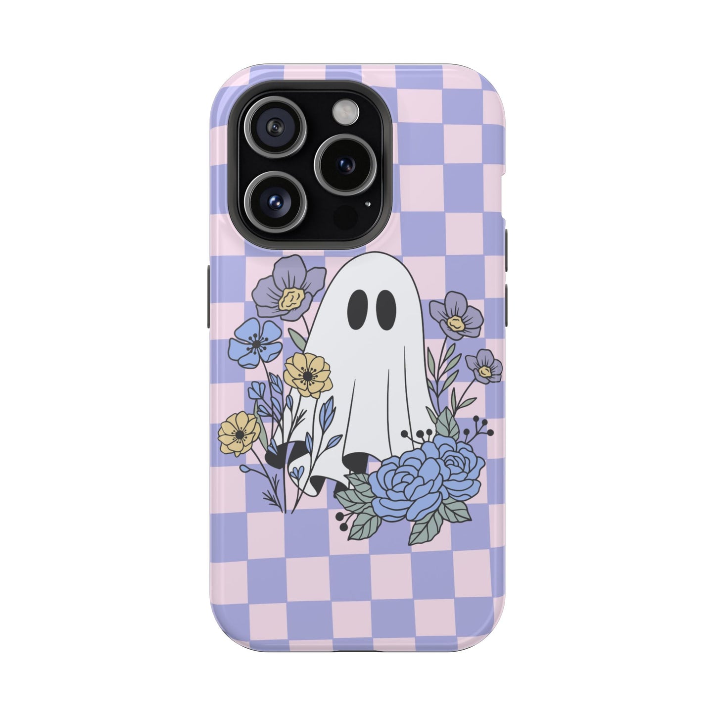 Cute Ghost Floral Phone Case