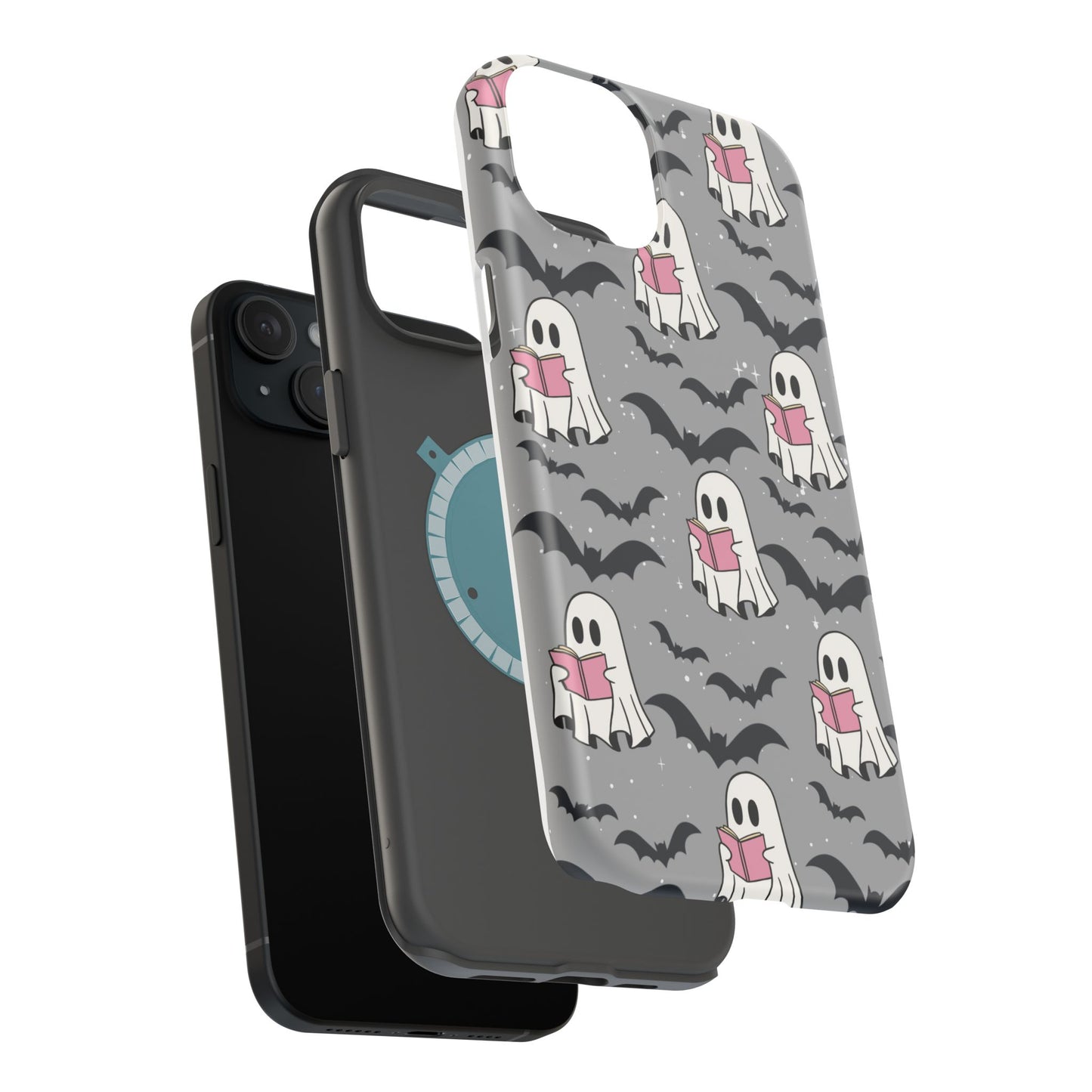 Ghostly Bat Phone Cases