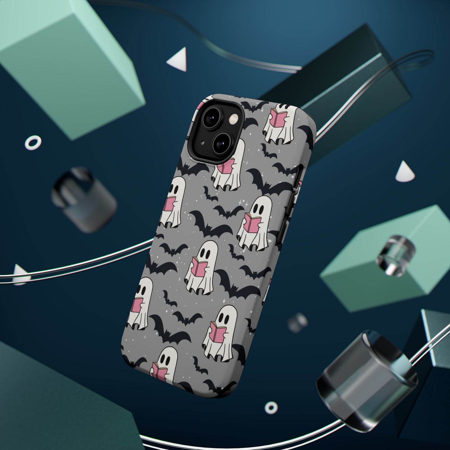 Ghostly Bat Phone Cases