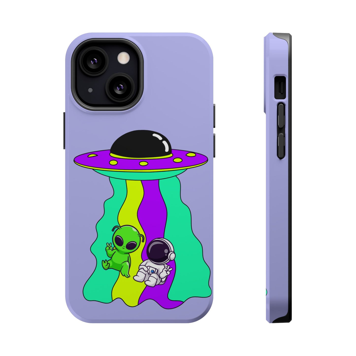 Alien and Astronaut Phone Case