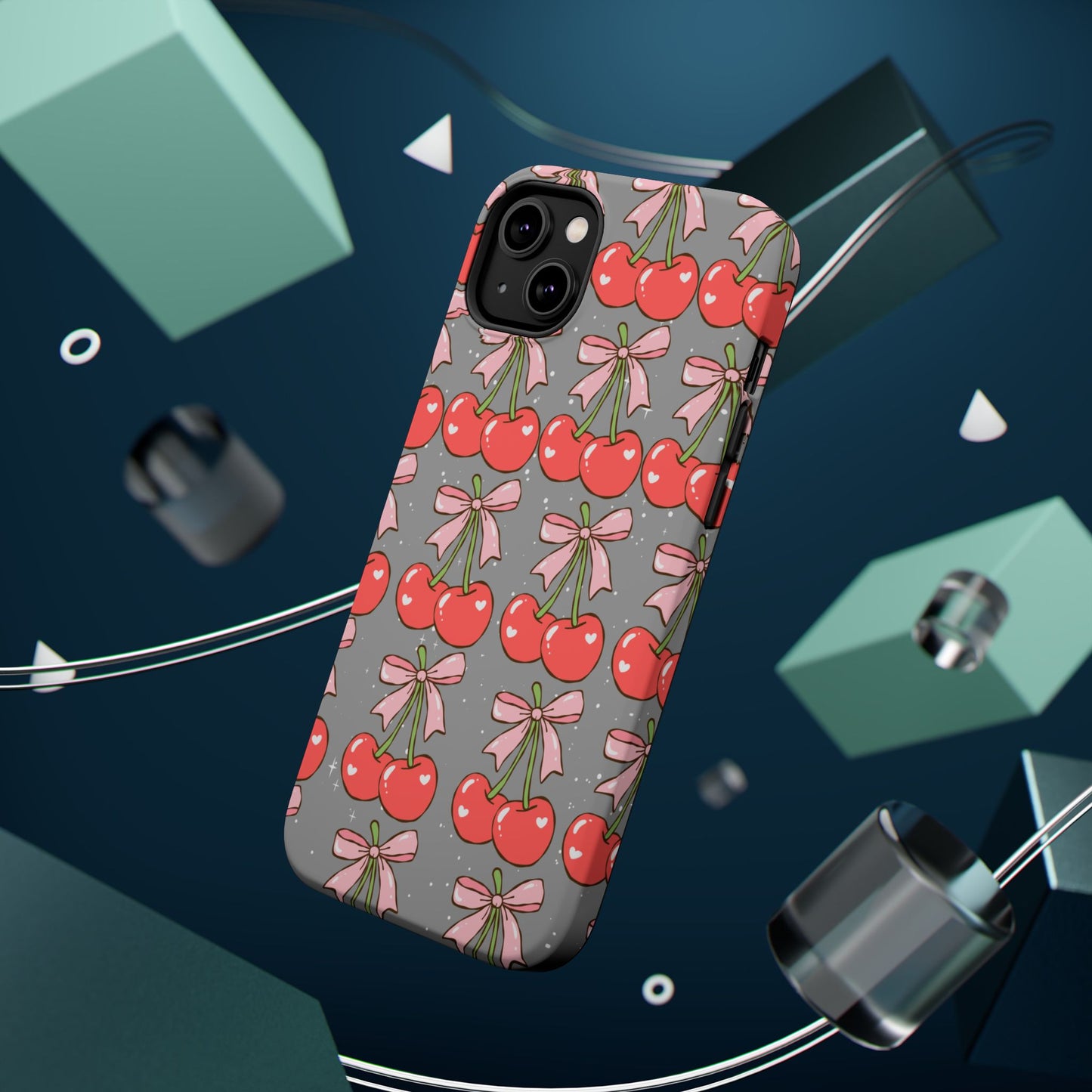 Cherry Bow Magnetic Phone Case