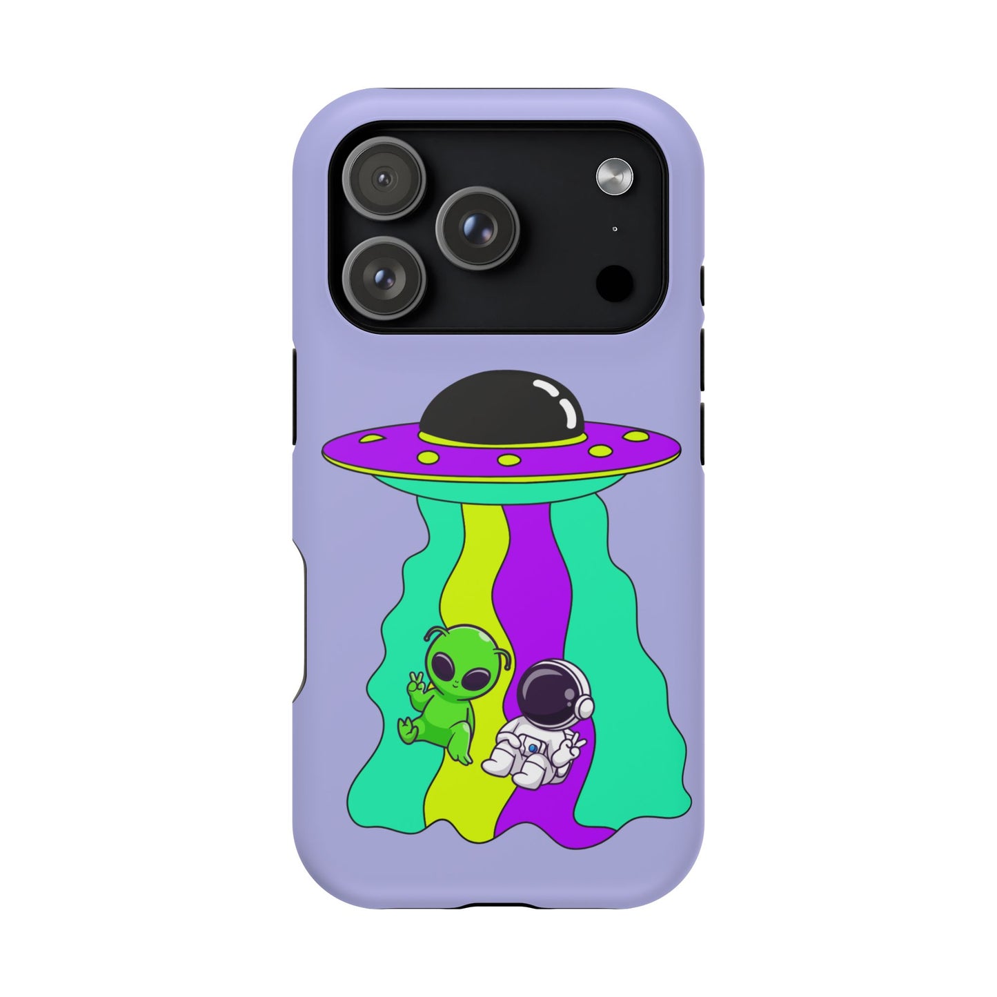 Alien and Astronaut Phone Case