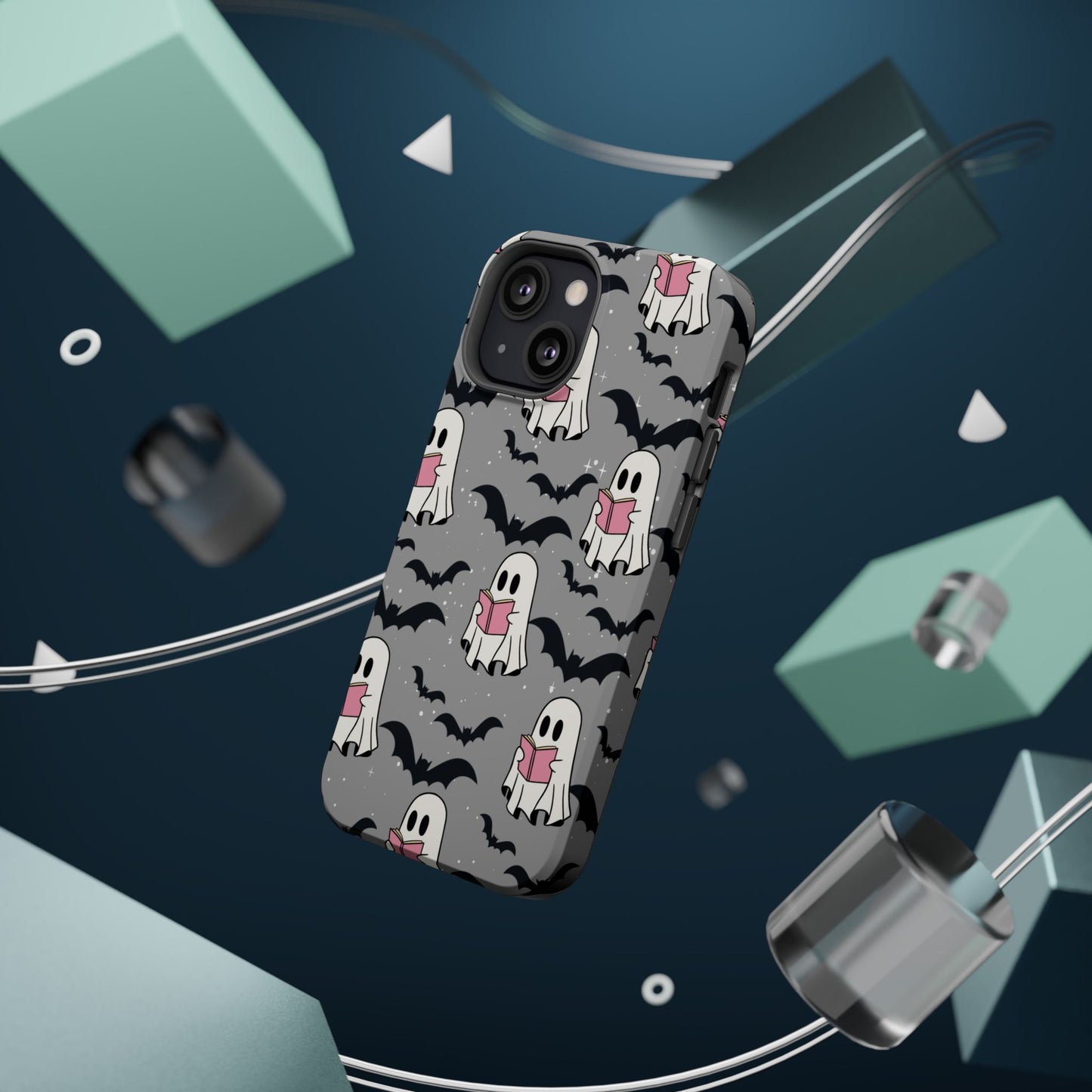 Ghostly Bat Phone Cases