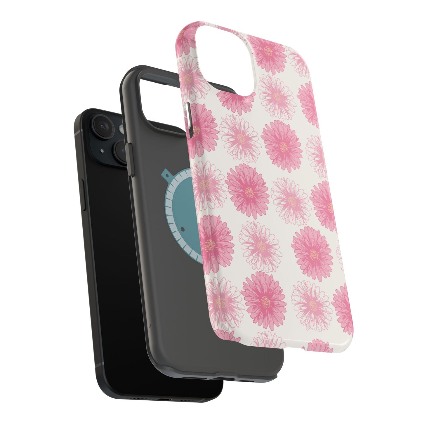 Magnetic Floral Phone Case