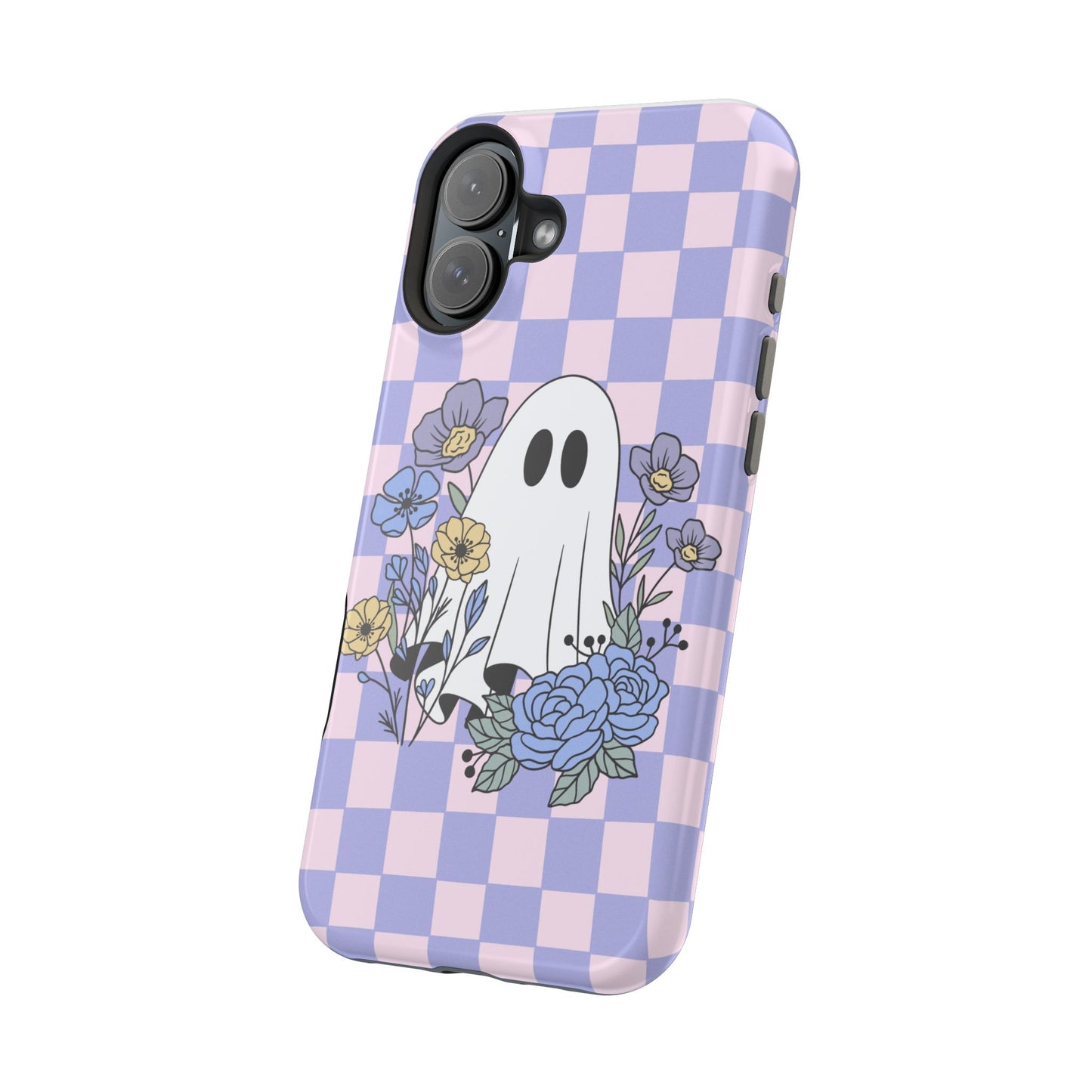 Cute Ghost Floral Phone Case