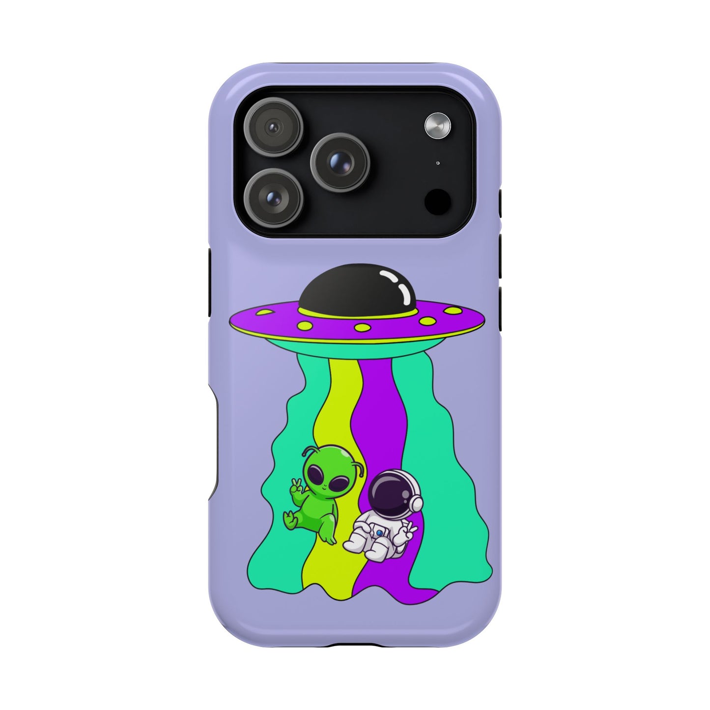 Alien and Astronaut Phone Case