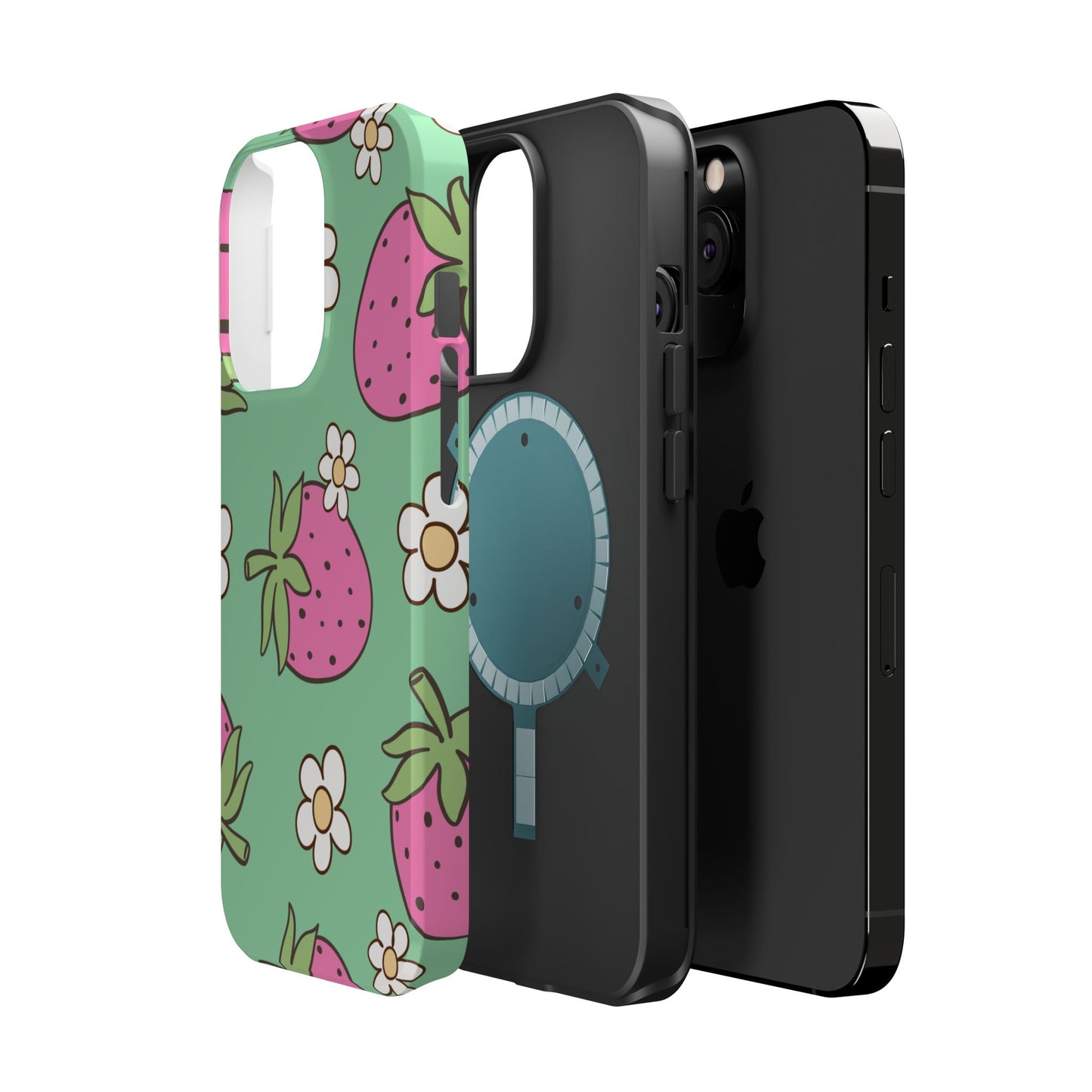 Cute Strawberry Impact-Resistant Phone Case