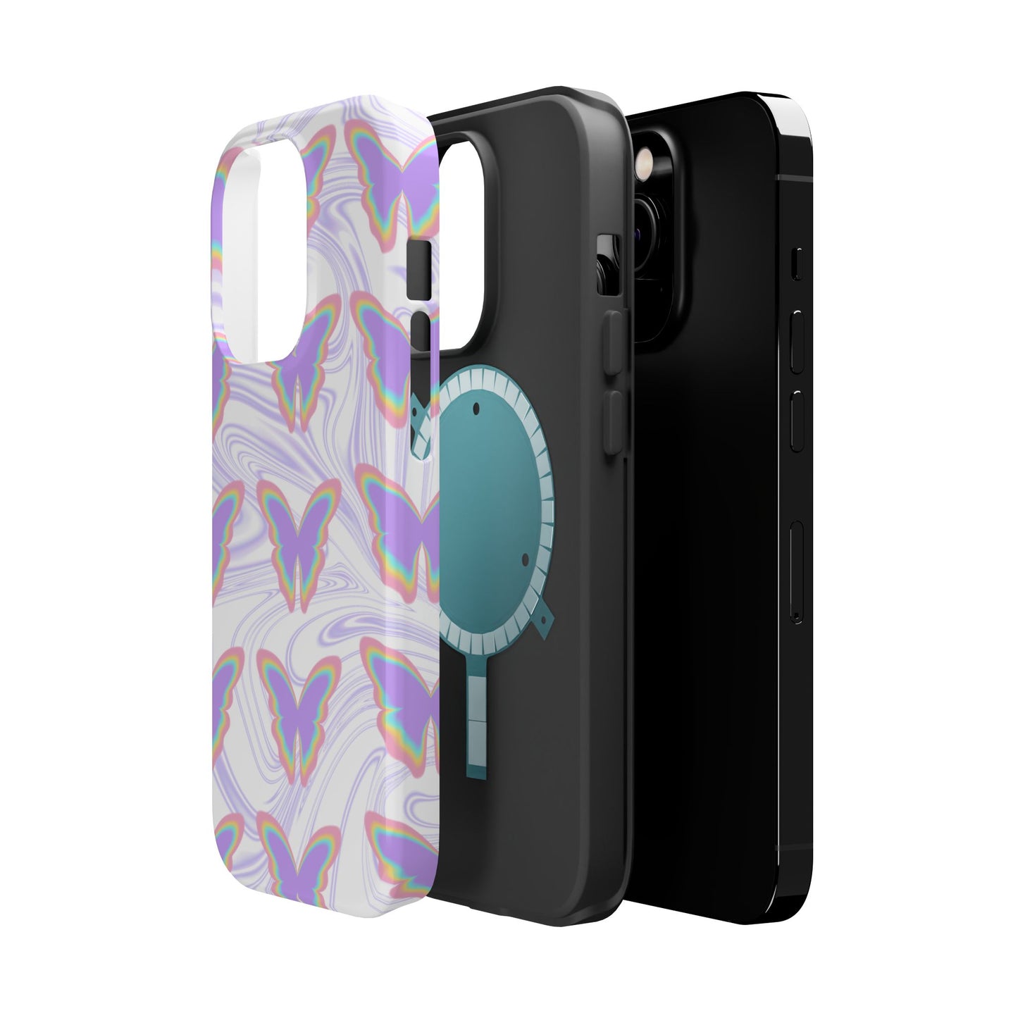 Colorful Butterfly Magnetic Phone Case