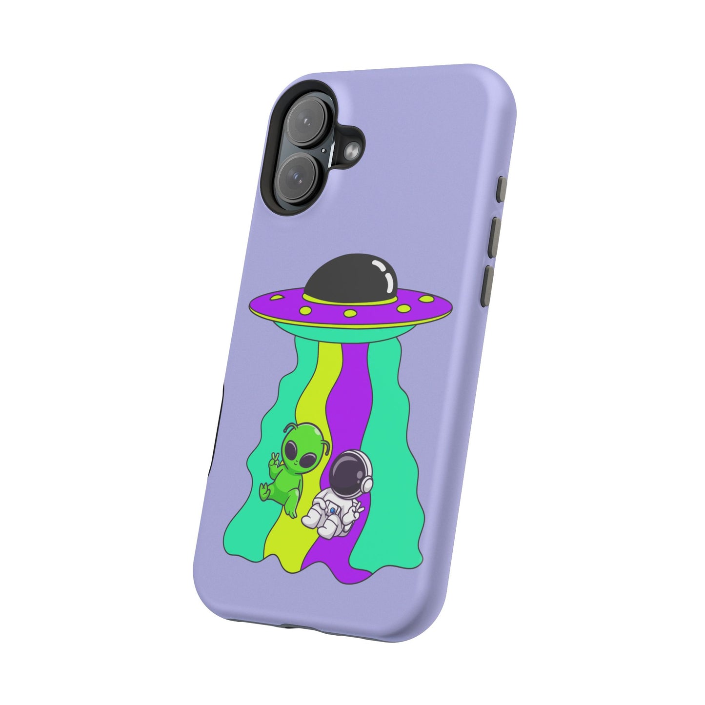 Alien and Astronaut Phone Case