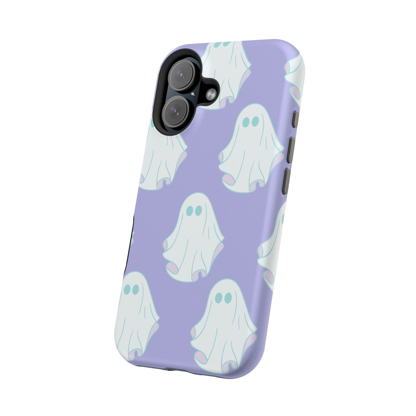 Ghost-Themed Impact-Resistant Phone Case