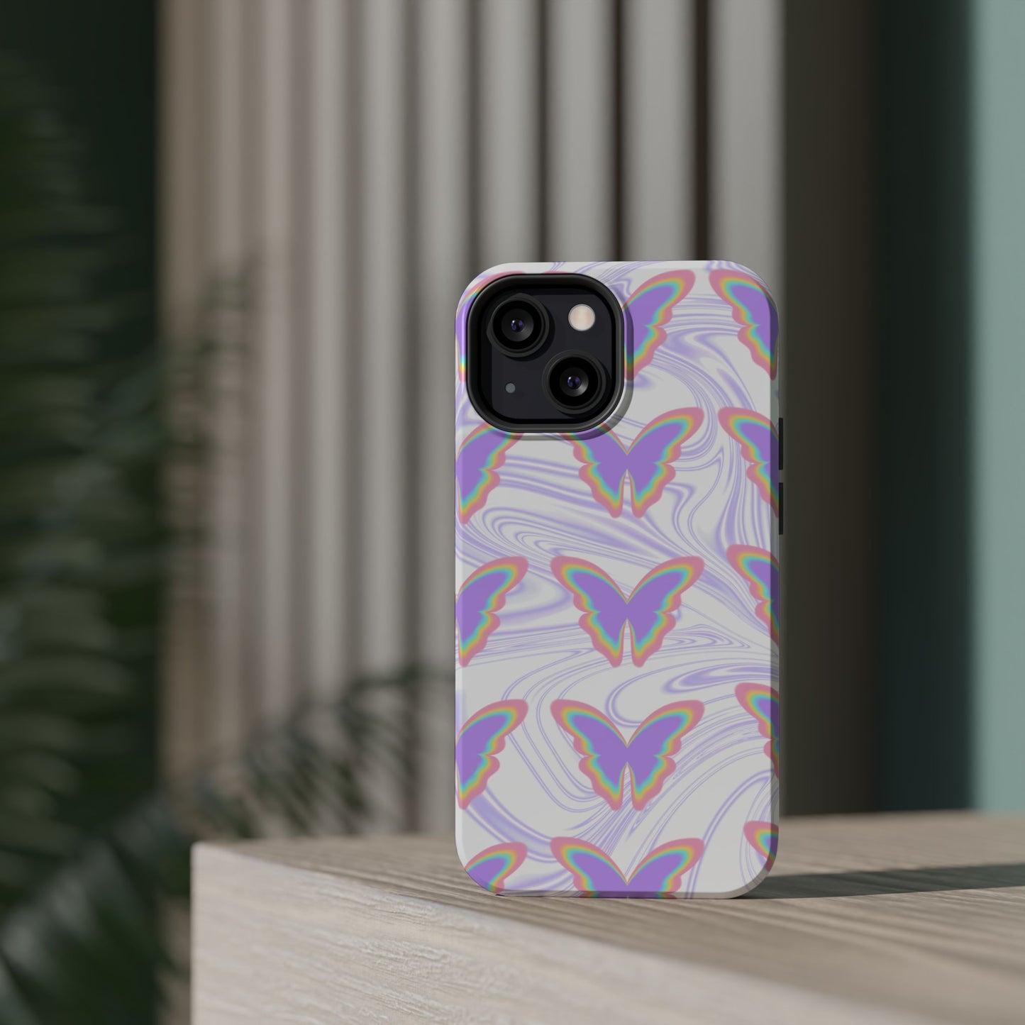Colorful Butterfly Magnetic Phone Case