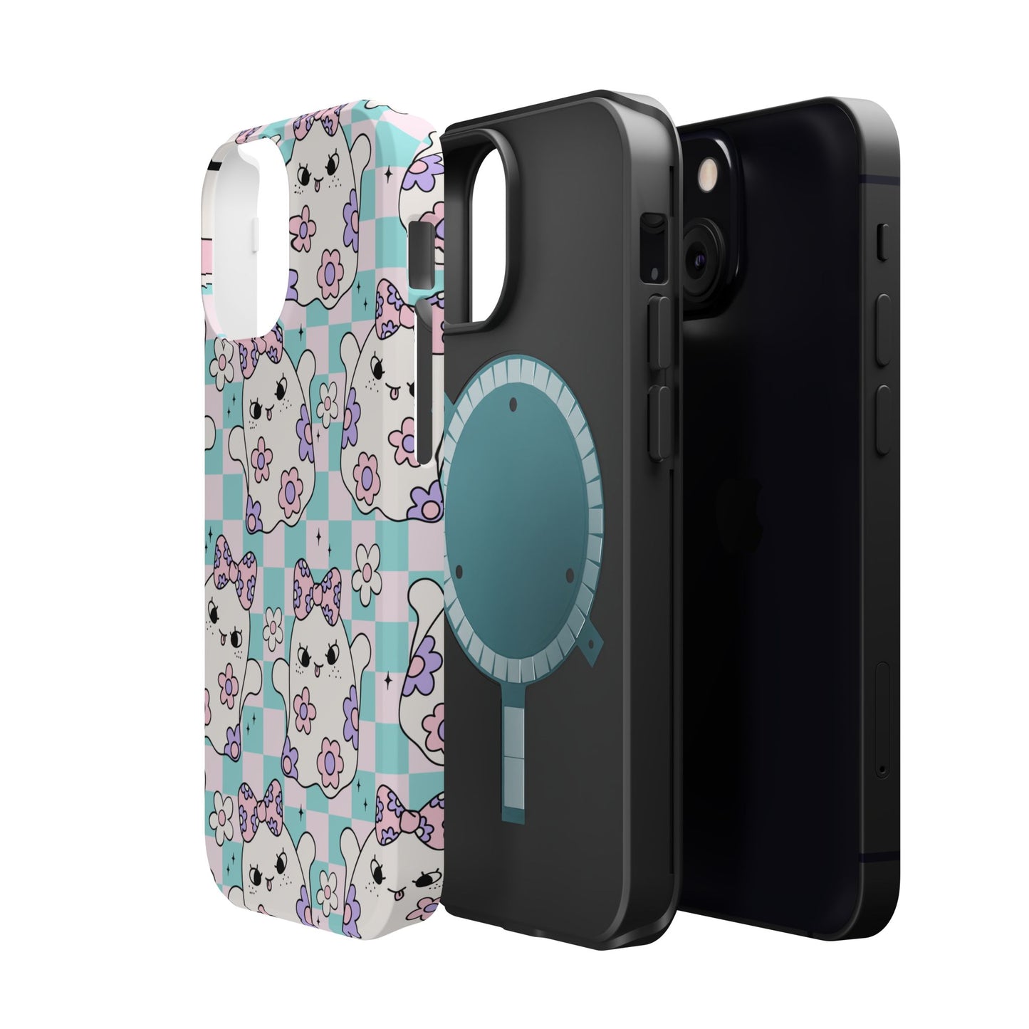 Adorable Ghost Pattern Magnetic Phone Case