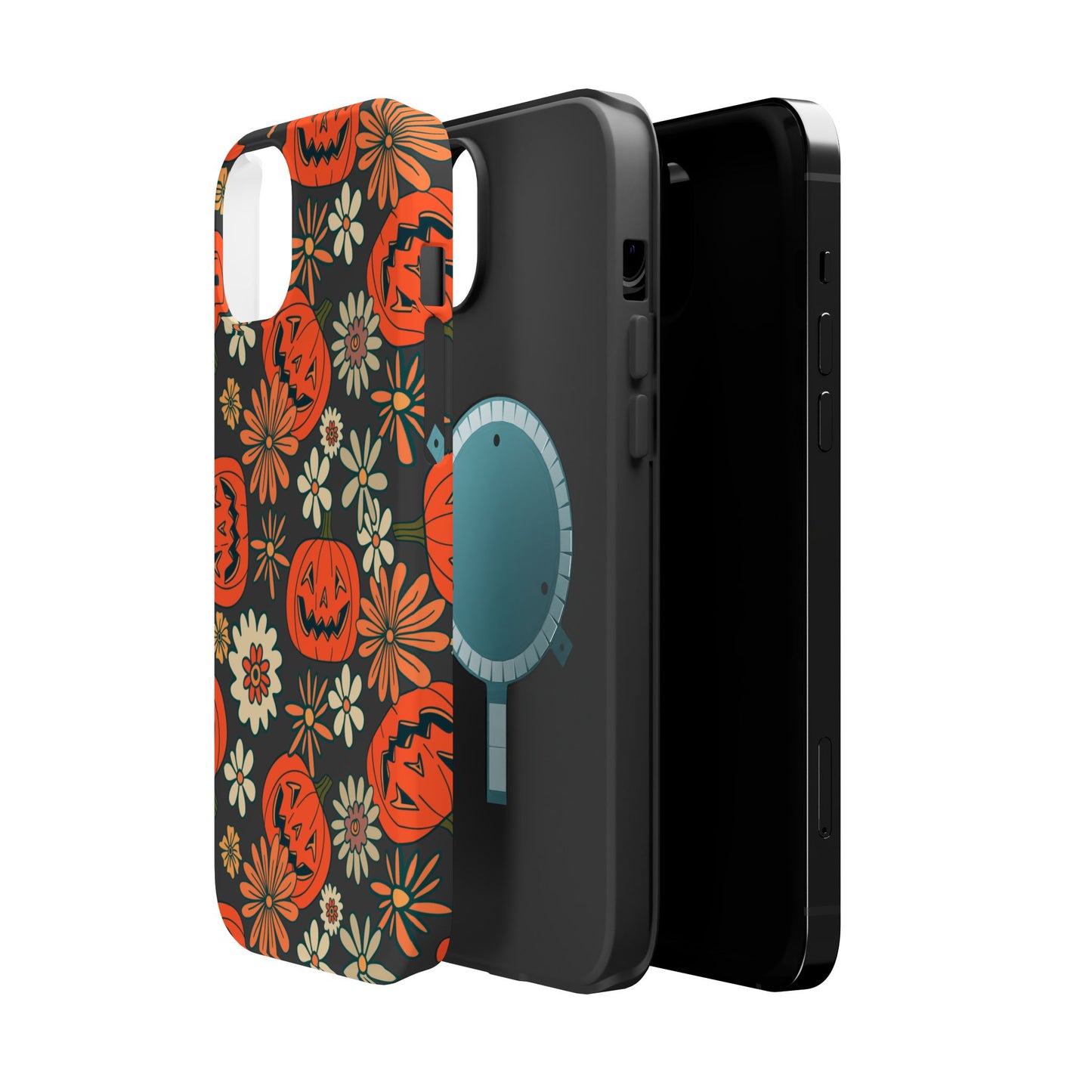 Pumpkin Floral iPhone Case